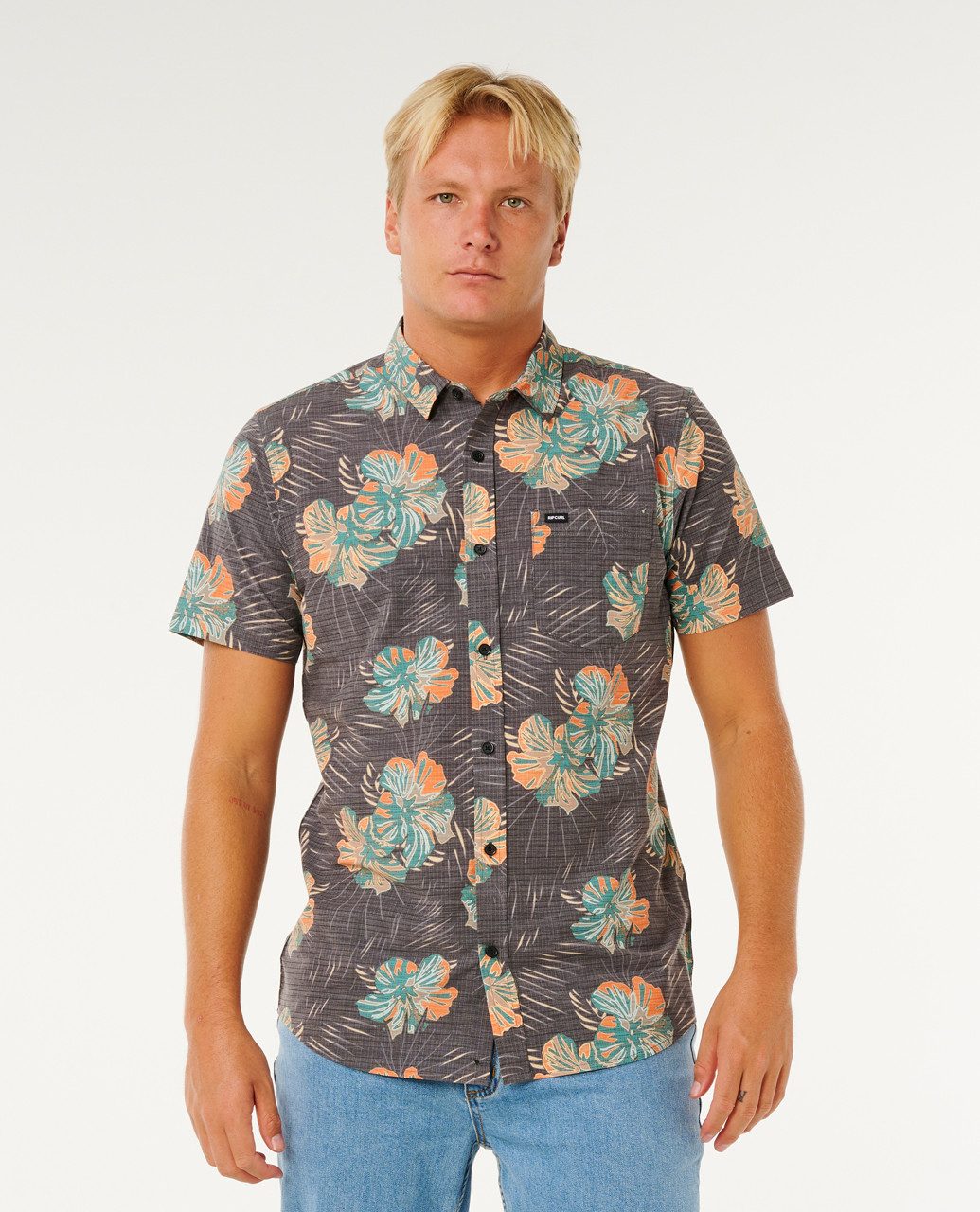 Rip Curl Kurzarmhemd Sessions Aerotech Kurzarmhemd