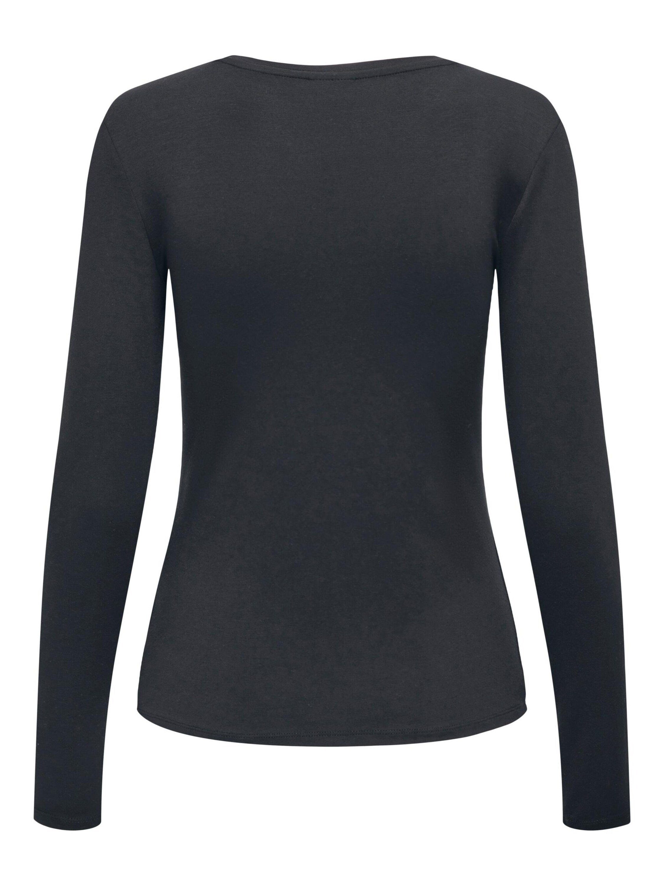 JDY Langarmshirt SANDY (1-tlg) Plain/ohne Details günstig online kaufen