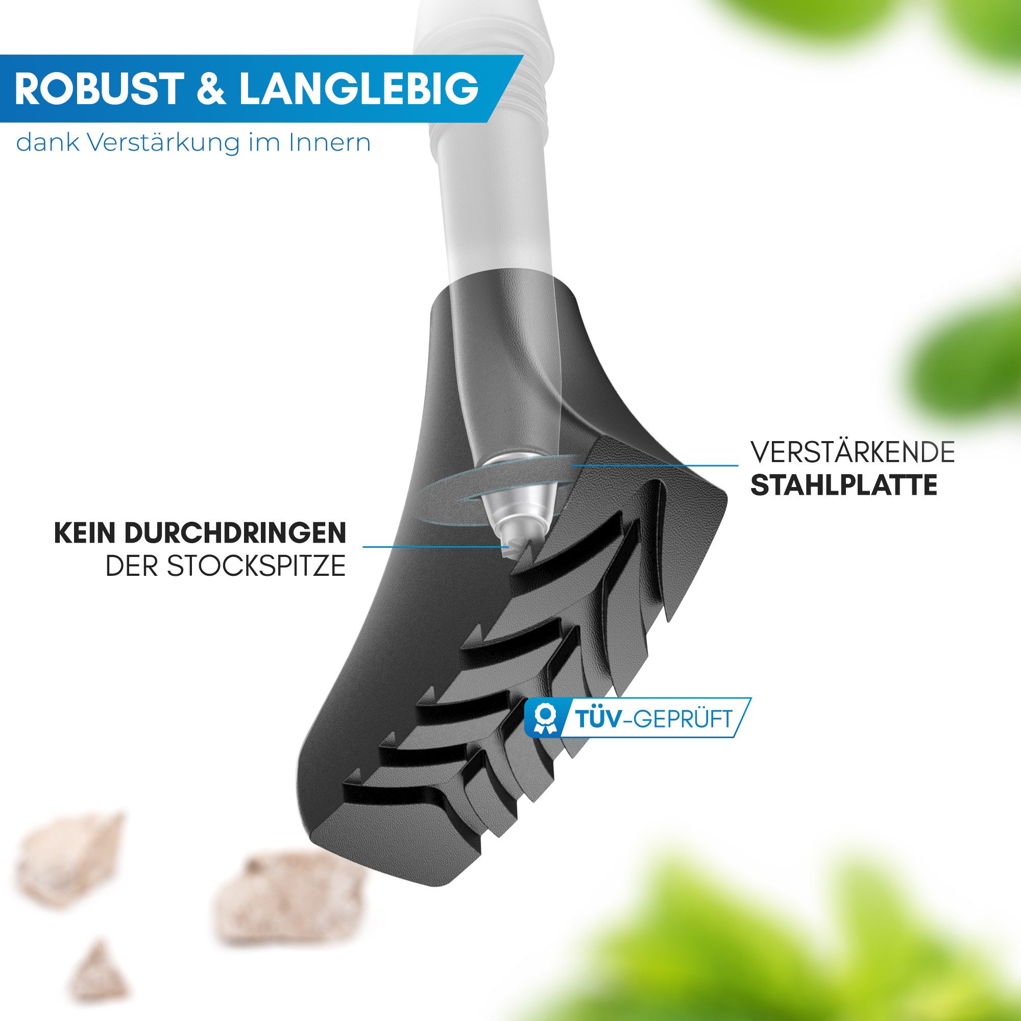 Nordmut Mumienschlafsack Wanderstock Aufsätze für alle günstig online kaufen