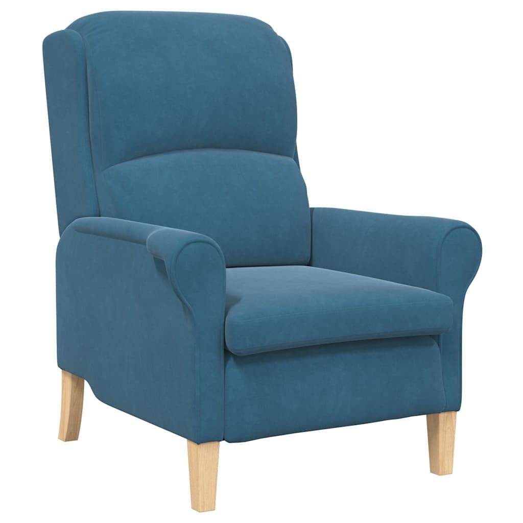 vidaXL Sessel Sessel Blau 76 x günstig online kaufen