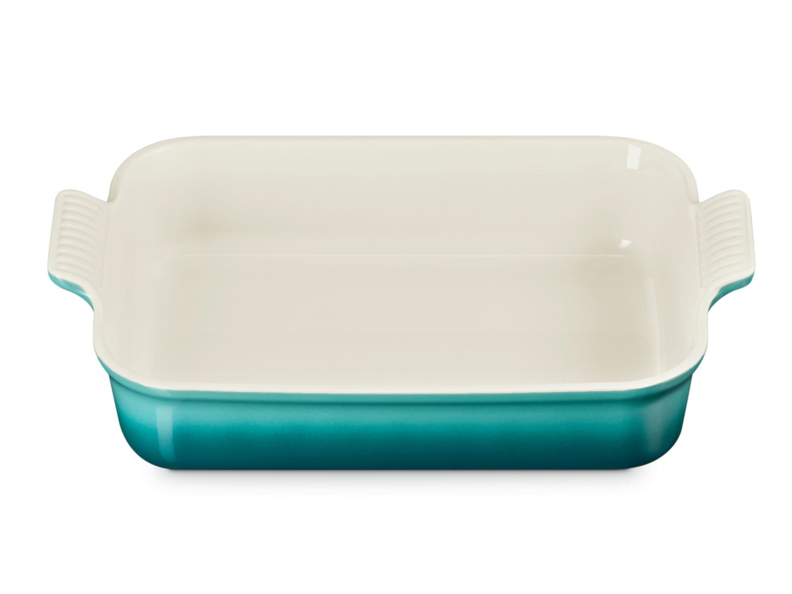 LE CREUSET Backform Backform Tradition rechteckig bleu riviera 23cm