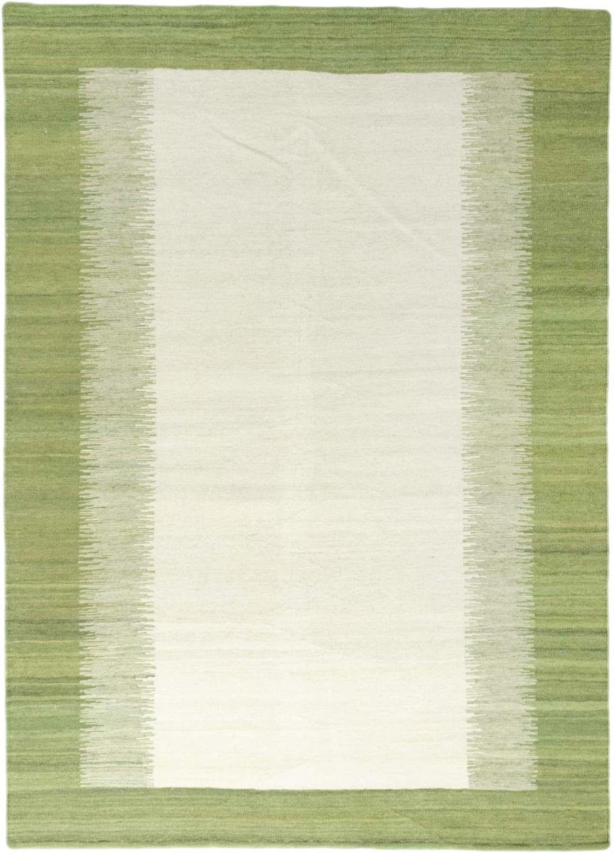 Orientteppich Kelim Fars Design Kandou 176x251 Handgewebter Orientteppich, Nain Trading, rechteckig, Höhe: 3 mm