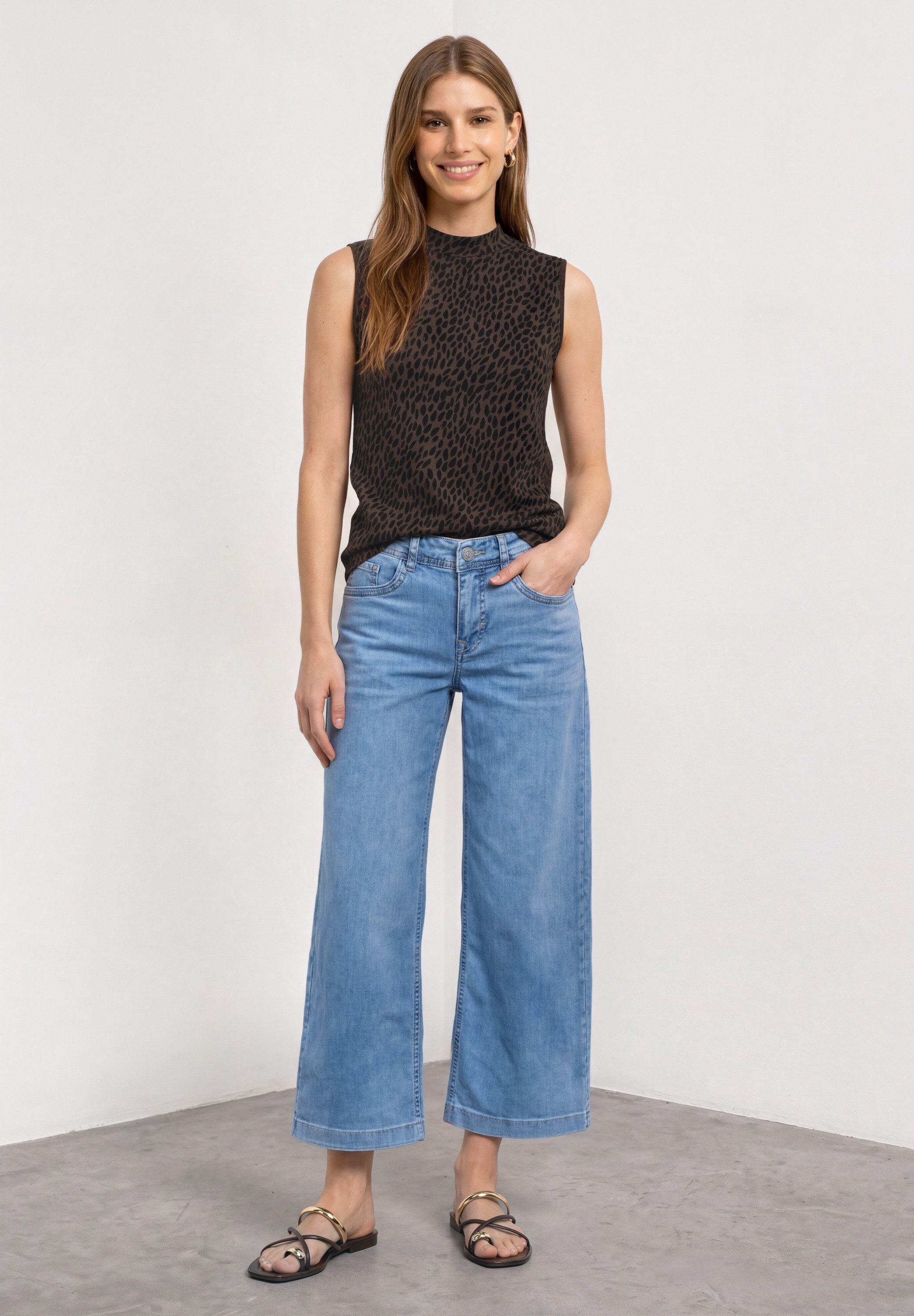 STREET ONE Tanktop mit Turtleneck