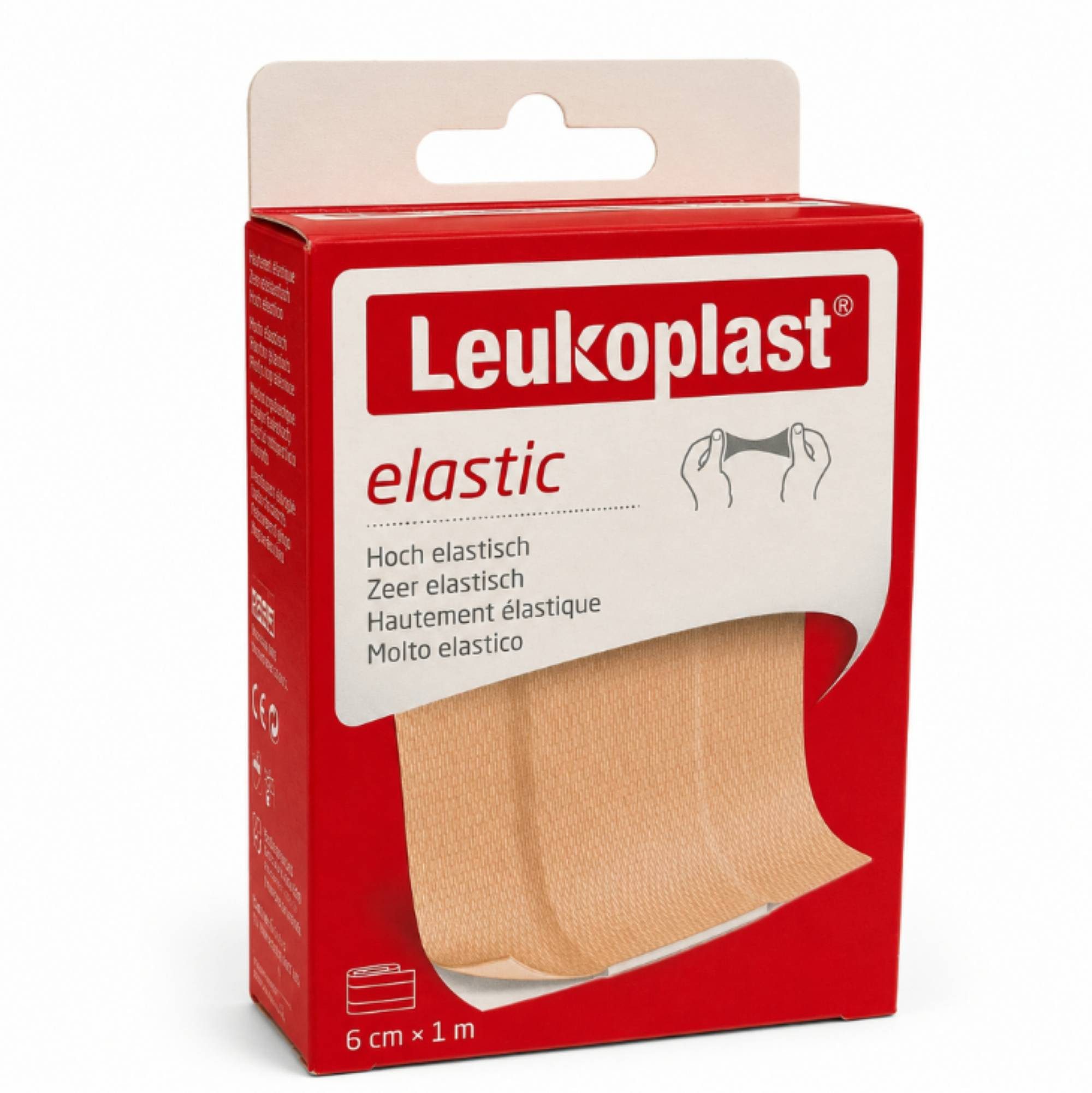 BSN medical GmbH Wundpflaster LEUKOPLAST Elastic Pflaster 6 cmx1 m