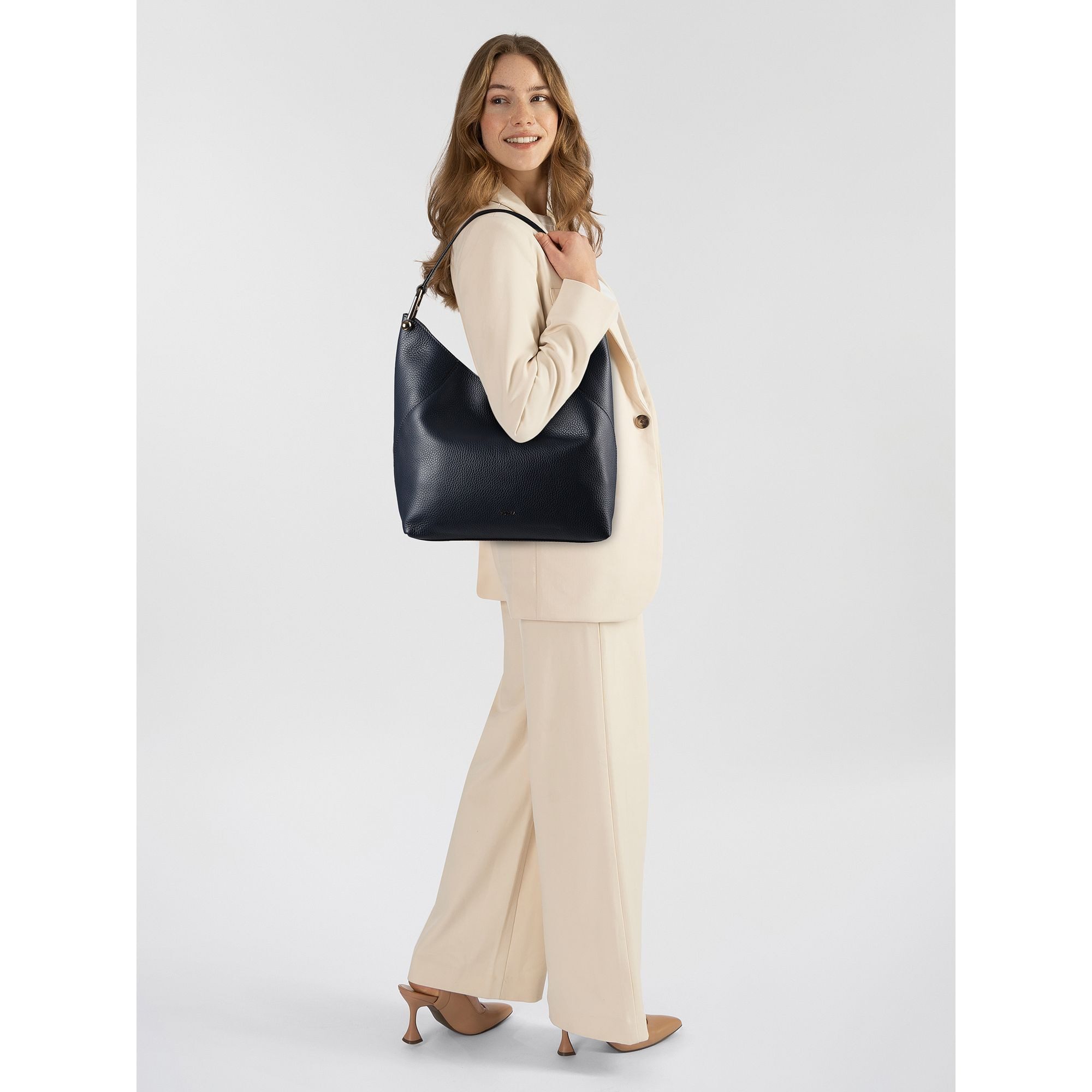 Furla Schultertasche Lara, Leder