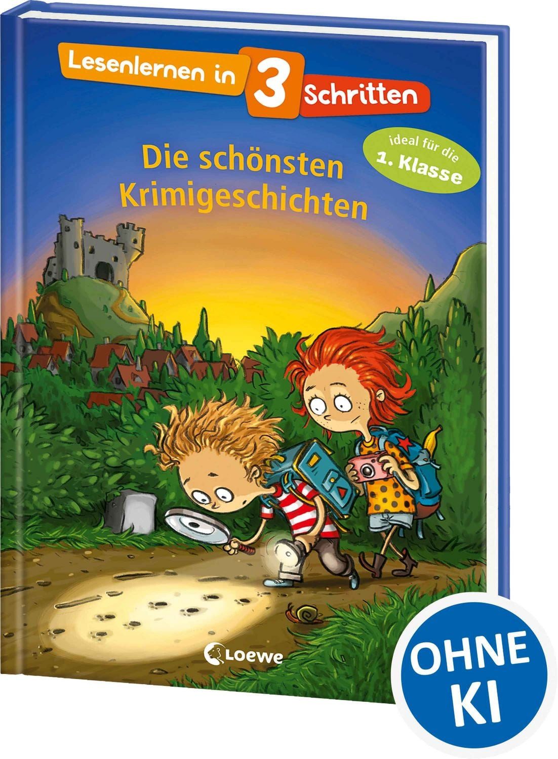Lesenlernen in 3 Schritten - Die schönsten Krimigeschichten / diverse