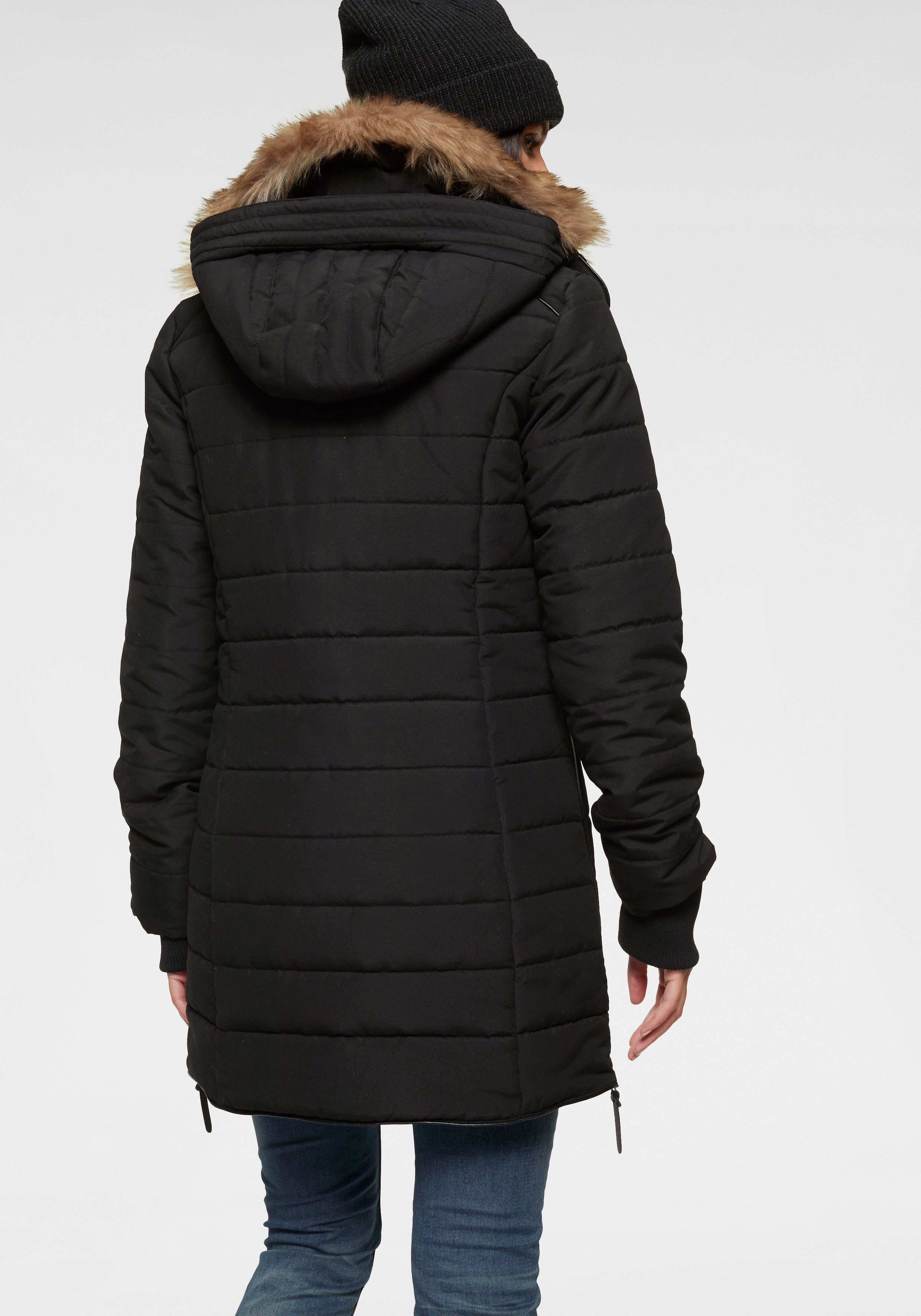 ALPENBLITZ Winterjacke Bern leichter Webstoff, mit abnehmbarer, verstellbar günstig online kaufen