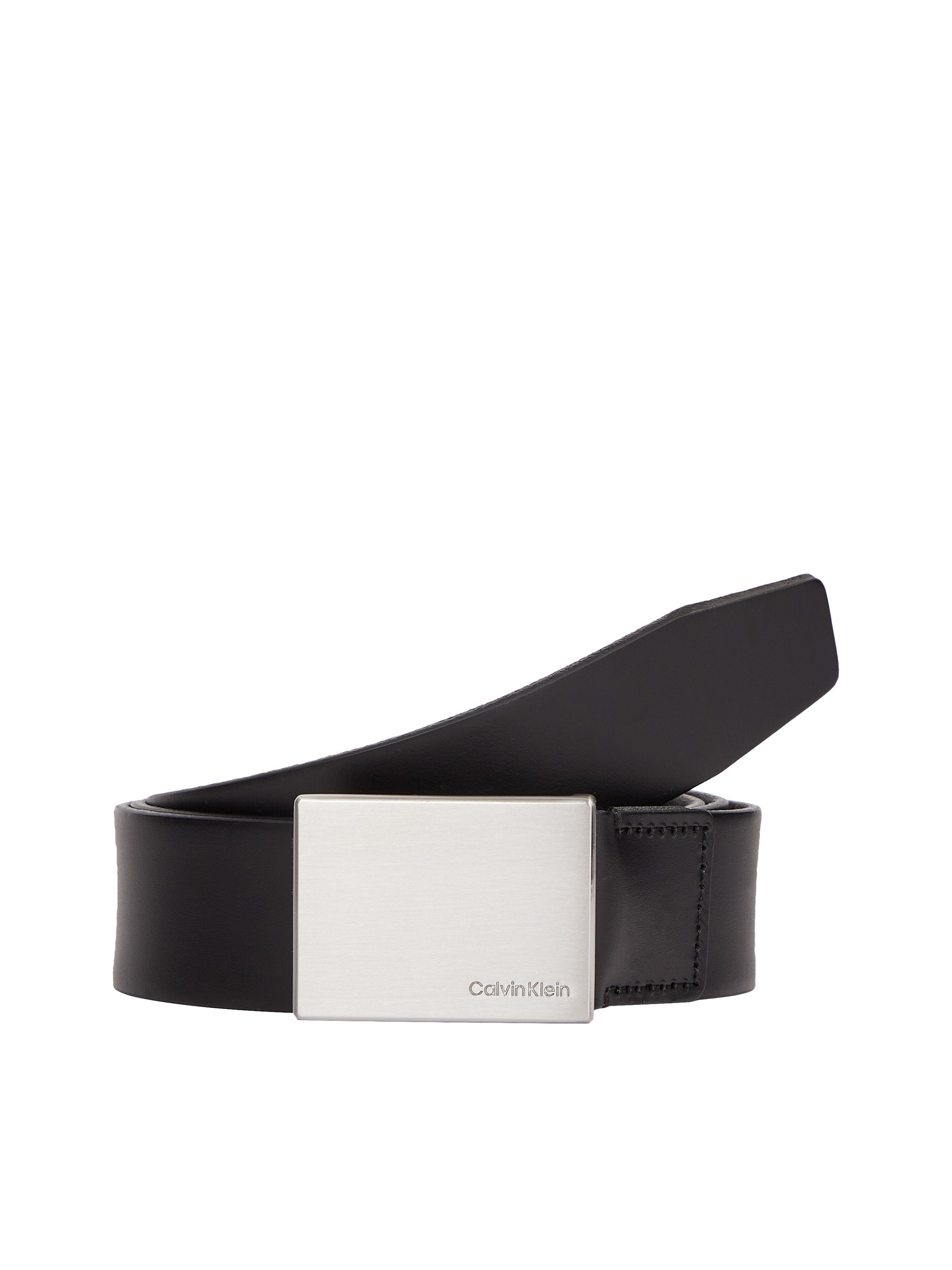 Ledergürtel Calvin BELT PLAQUE FORMAL 3.5CM Klein