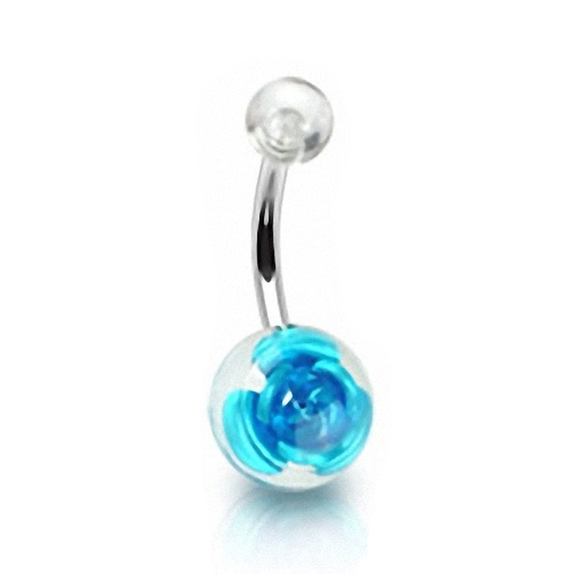Bauchnabelpiercing Piercing Chirurgenstahl Rosen Kugel