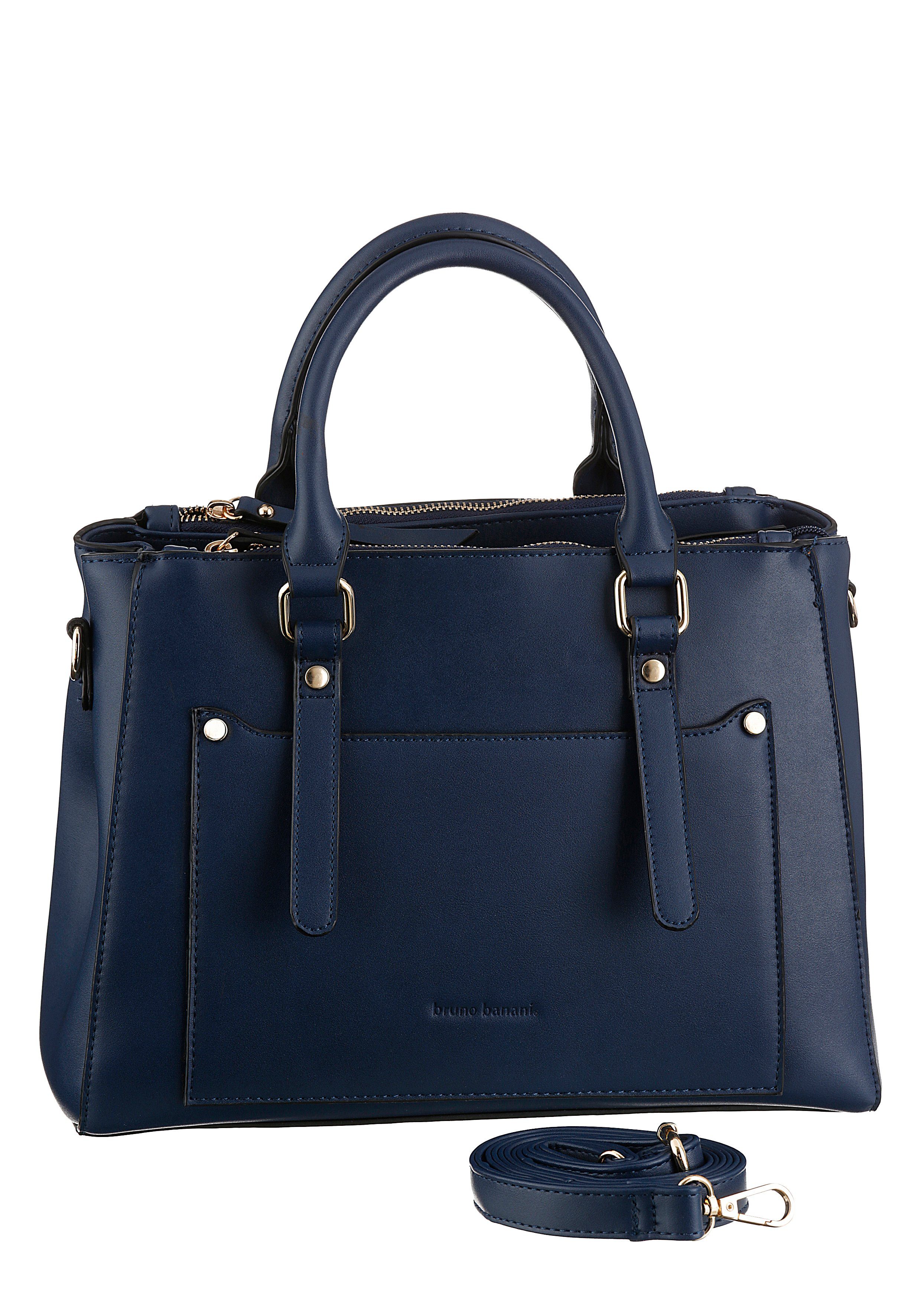 Bruno Banani Henkeltasche, mit praktischer Einteilung blau