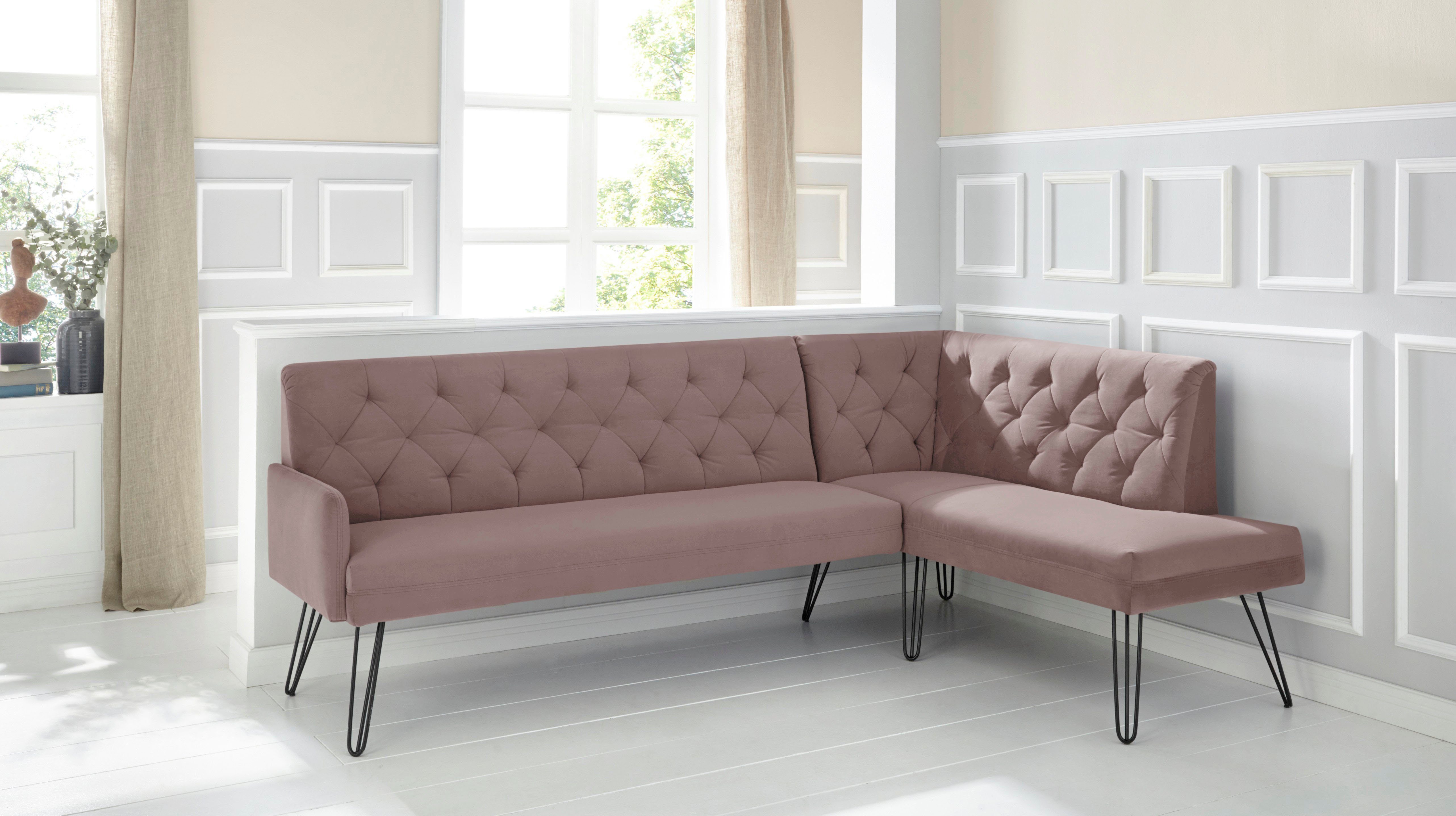 exxpo - sofa fashion Eckbank Doppio, Frei im Raum stellbar