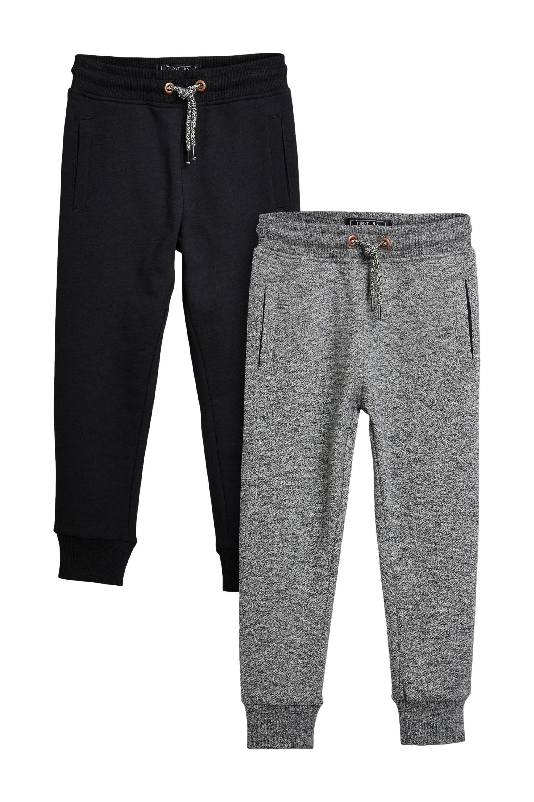 Jogginghose Slim Fit Jogginghosen mit Baumwolle, 2er-Pack