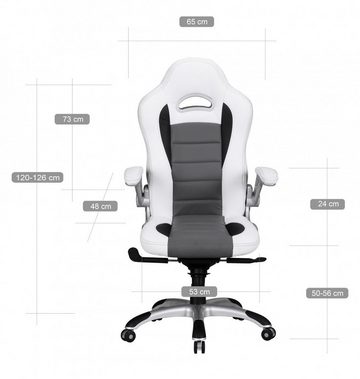 KADIMA DESIGN Chefsessel Chefsessel BISATZIO - Moderner Bürostuhl mit viel Komfort