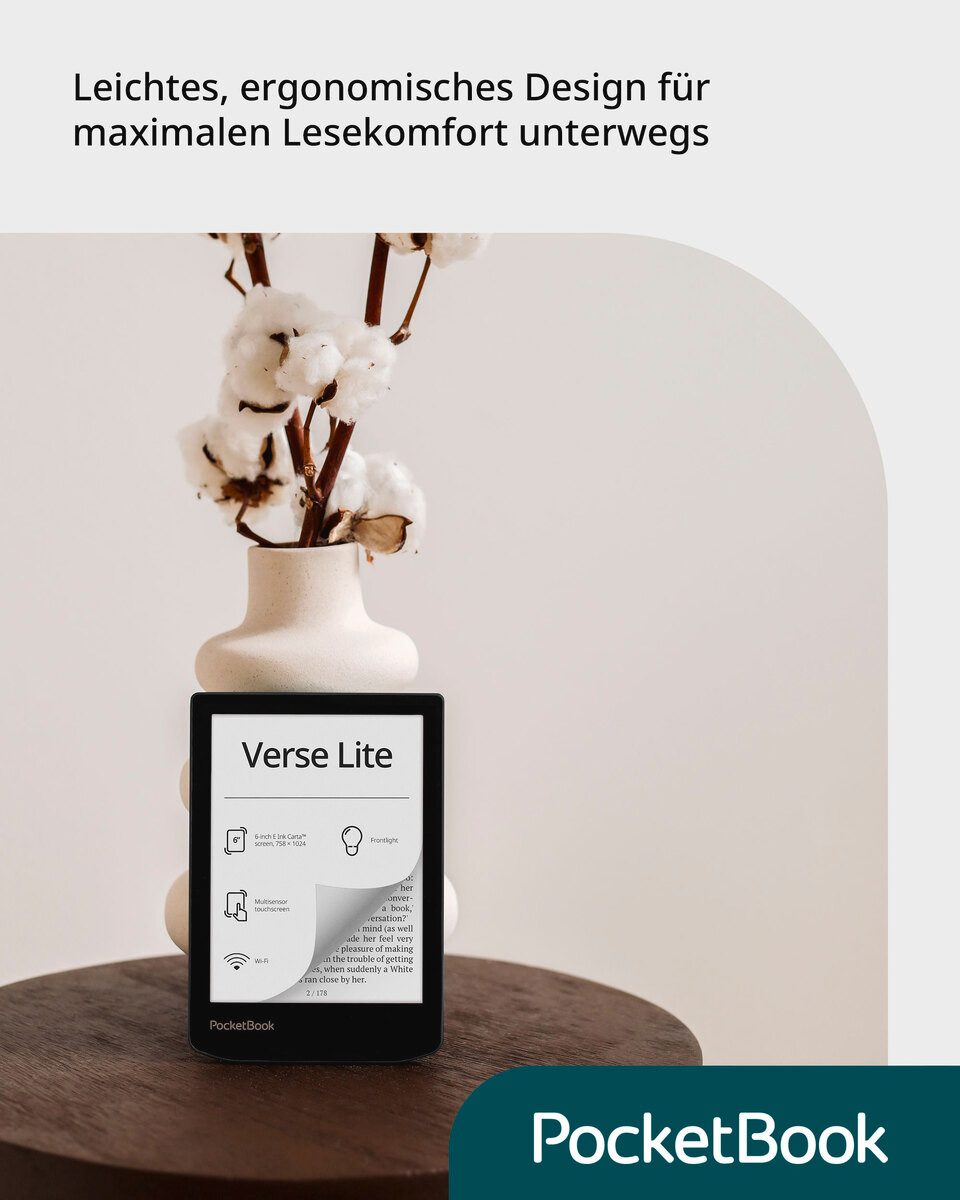 PocketBook PocketBook Verse Lite E-Book (6", WLAN, DACH-Version)