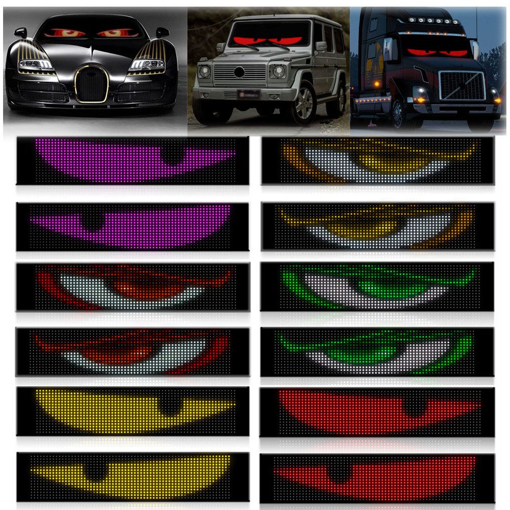 QUBEBU LED Stripe 2in1 Devil's Eye Lampe For Cars Led Augen für Lkw, Ambien günstig online kaufen