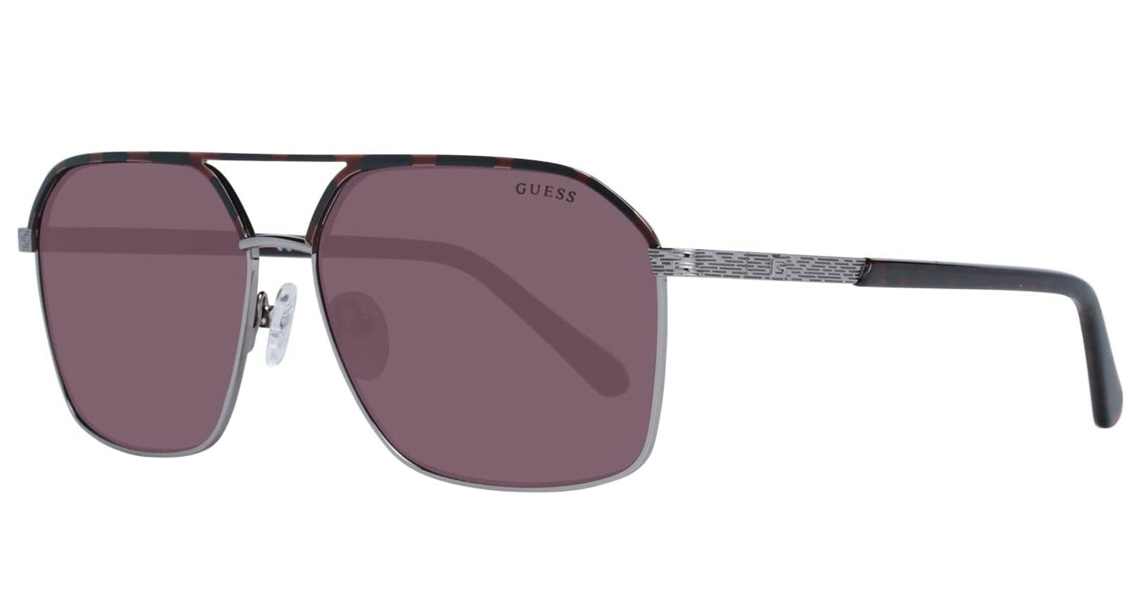 Guess Sonnenbrille Sonnenbrille Fliegerbrille Sunglasses Glasses Brille Mit Etui Tasche Linsen: Farbverlauf - Schutz: 100% UVA & UVB