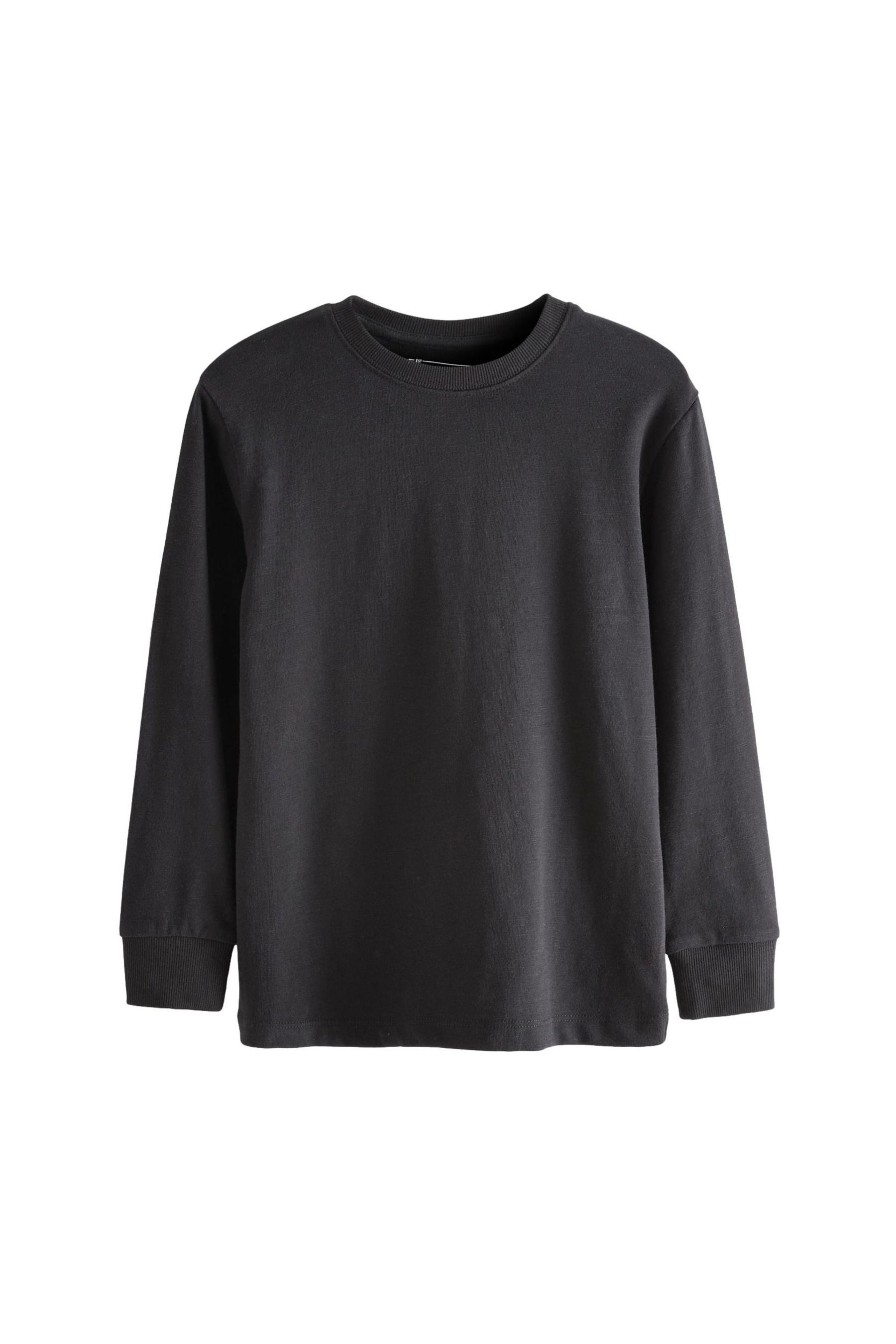 Langarmshirt Bequemes Langarm-T-Shirt