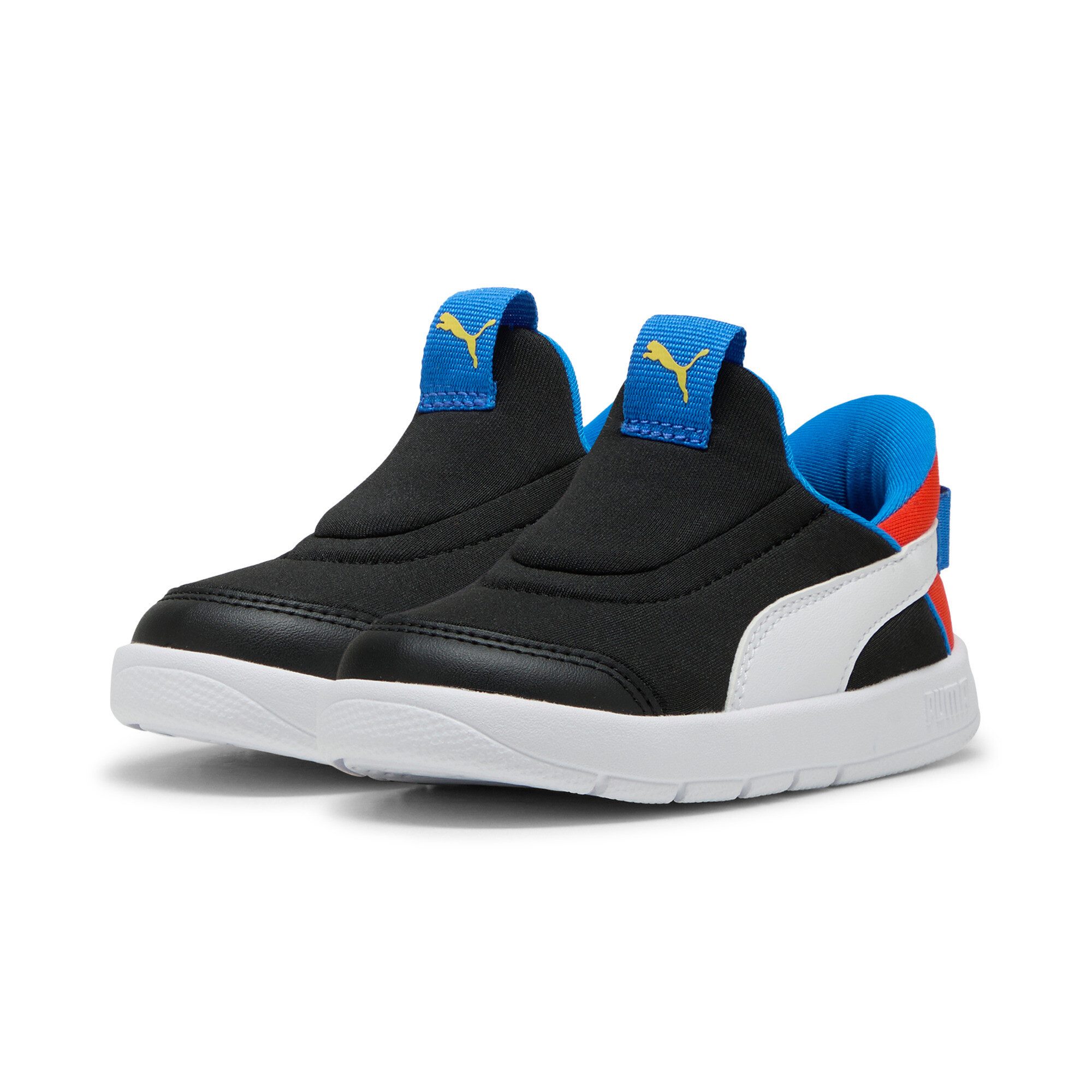 Puma COURTFLEX V3 SLIPTECH INF Sneaker (für Kinder) SLIPTECH™ Technologie: praktisches Anziehen ohne Hände