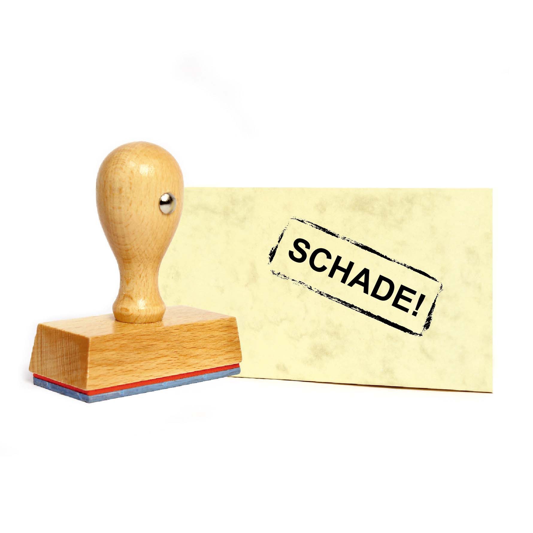 Dekolando Stempel Lehrerstempel Schule SCHADE Bürostempel