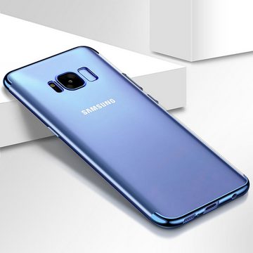 König Design Handyhülle Samsung Galaxy A5 (2017), Samsung Galaxy A5 (2017) Handyhülle Backcover Blau