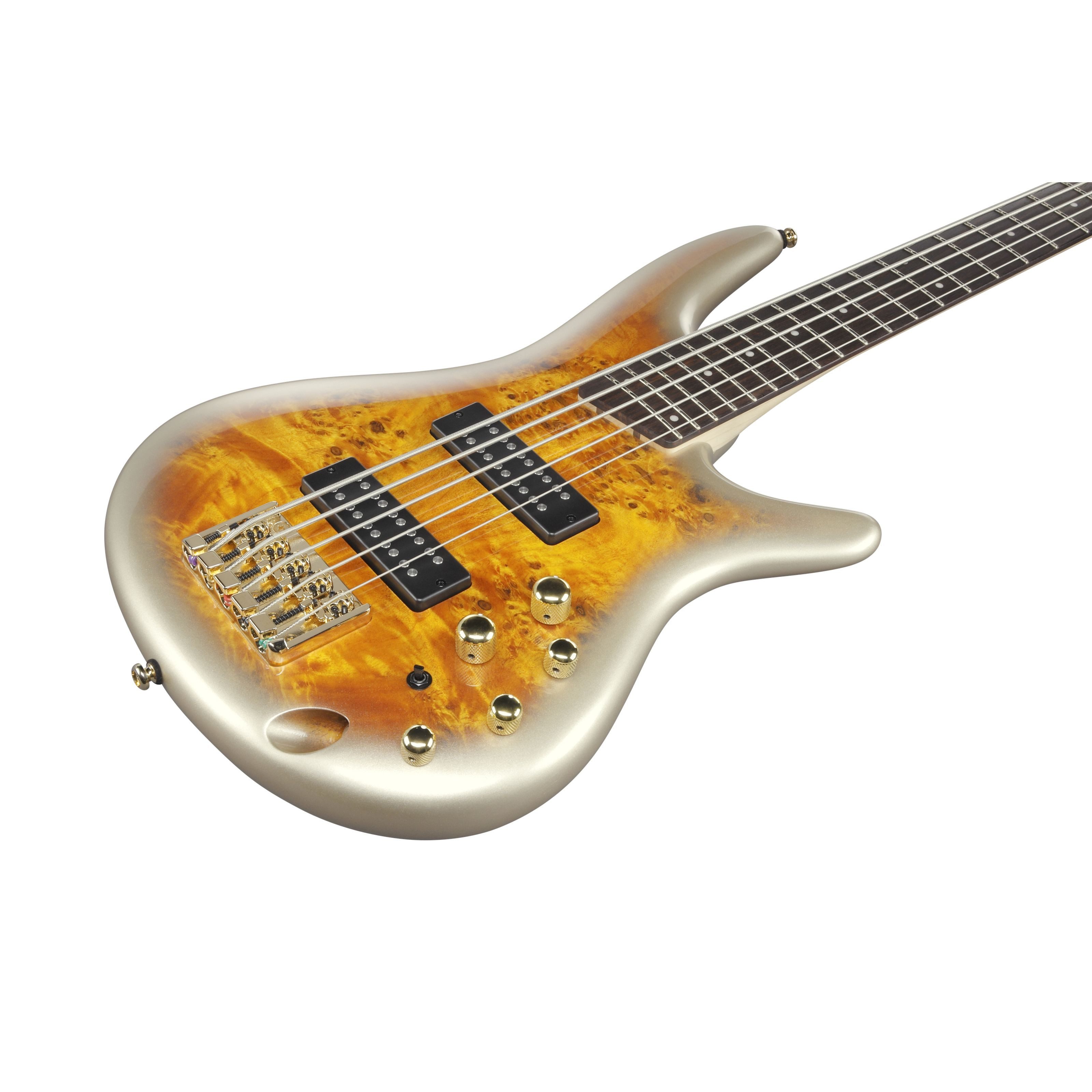 Ibanez E-Bass, E-Bässe, 5-Saiter E-Bässe, SR405EPBDXMGU Mars Gold Metallic Burst - E-Bass