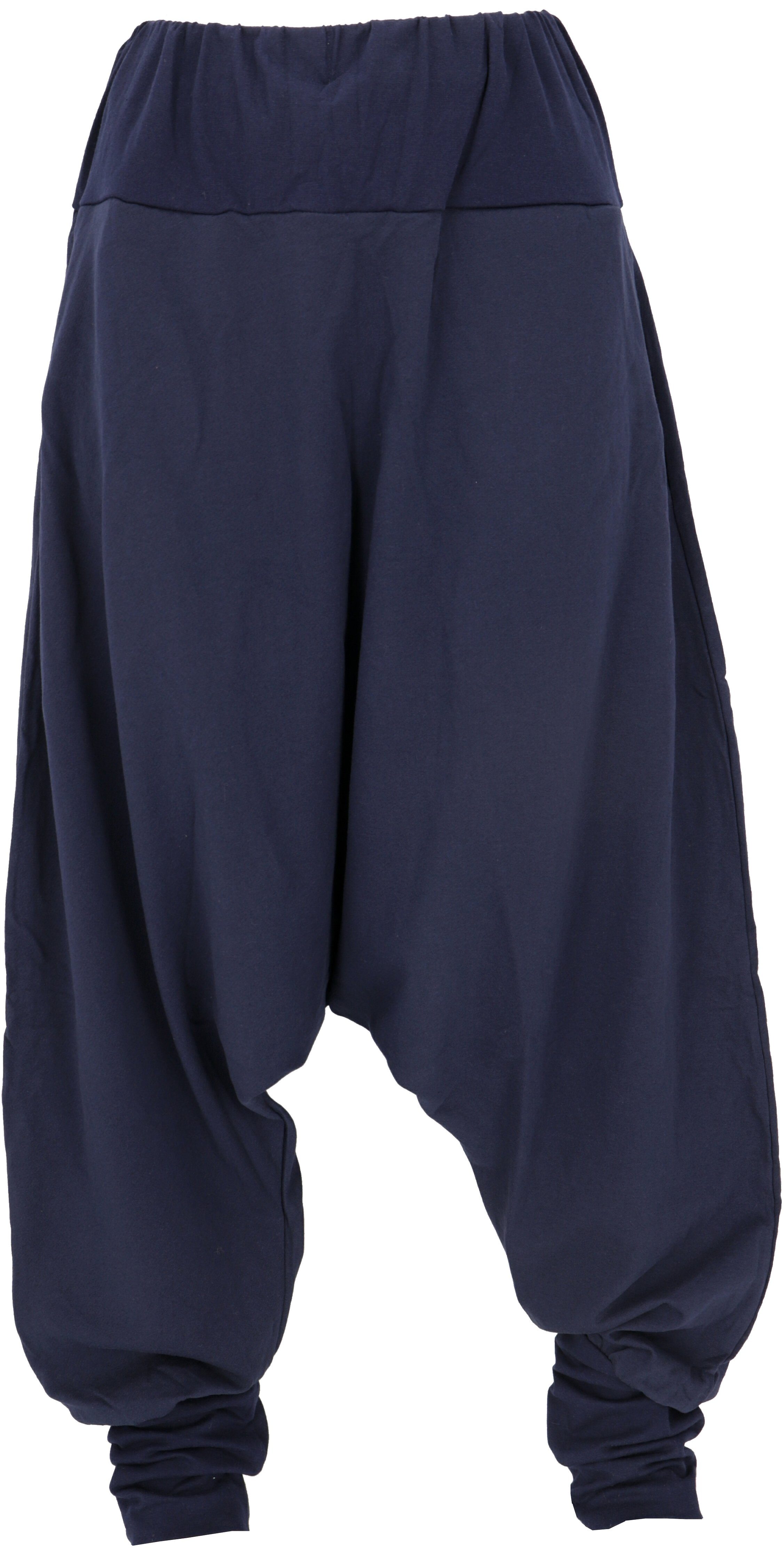 Guru-Shop Relaxhose Afghani Hose, Unisex Pluderhose, Goa Hose.. Ethno Style, alternative Bekleidung