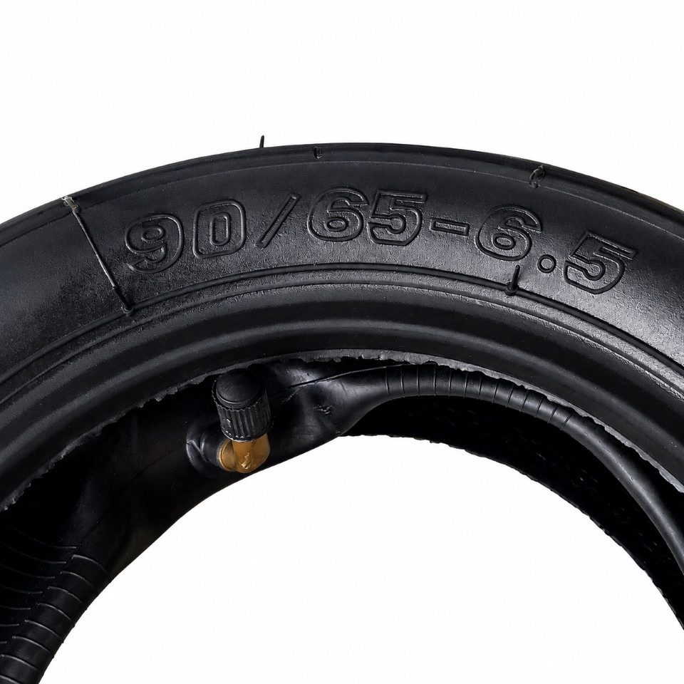 FunSport-Factory Ersatzrad Reifen 110/50-6.5 inkl. Schlauch für E-Scooter & Pocketbike, inkl. Schlauch, Straßenprofil, 90/65-6.5, 6,5 Zoll