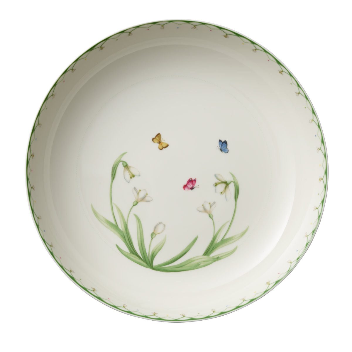 Villeroy & Boch Schüssel Colourful Spring Ostergeschirr, Porzellan, d: 38 cm / h: 7 cm