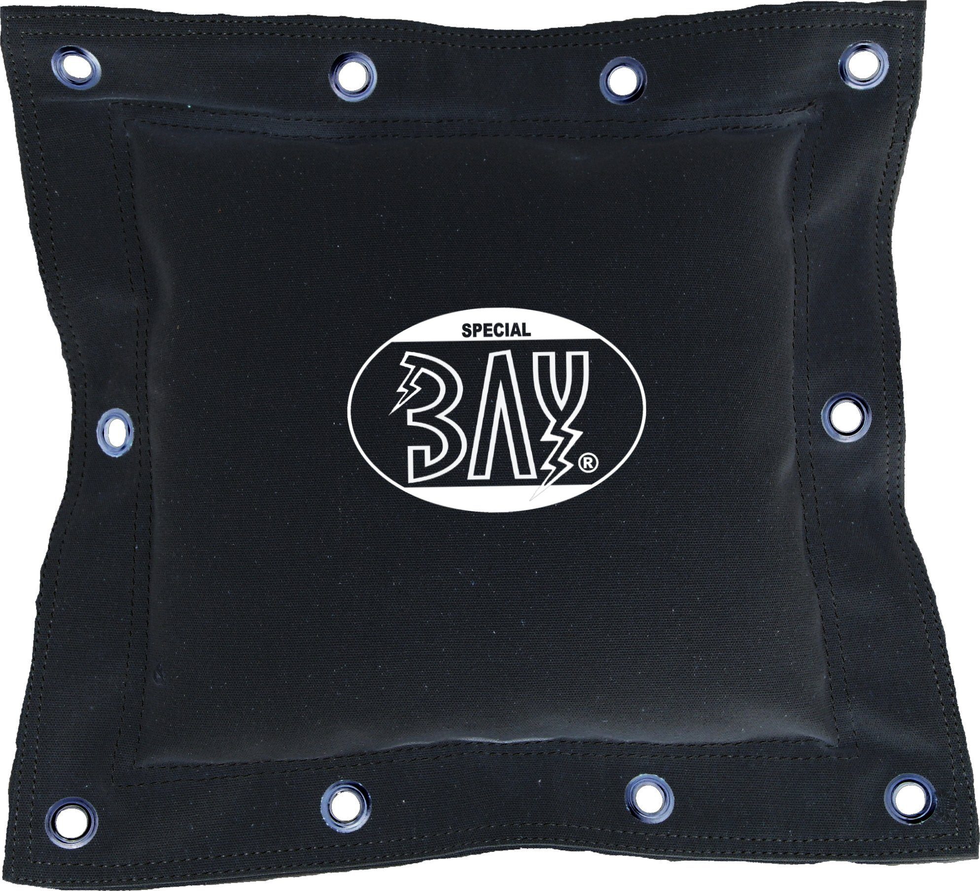 BAY-Sports Boxsack 1-Kammern Schlagpolster schwarz Wand