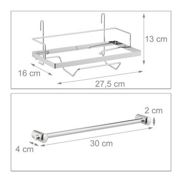 relaxdays Besteckhalter 2 x Küchenutensilienhalter