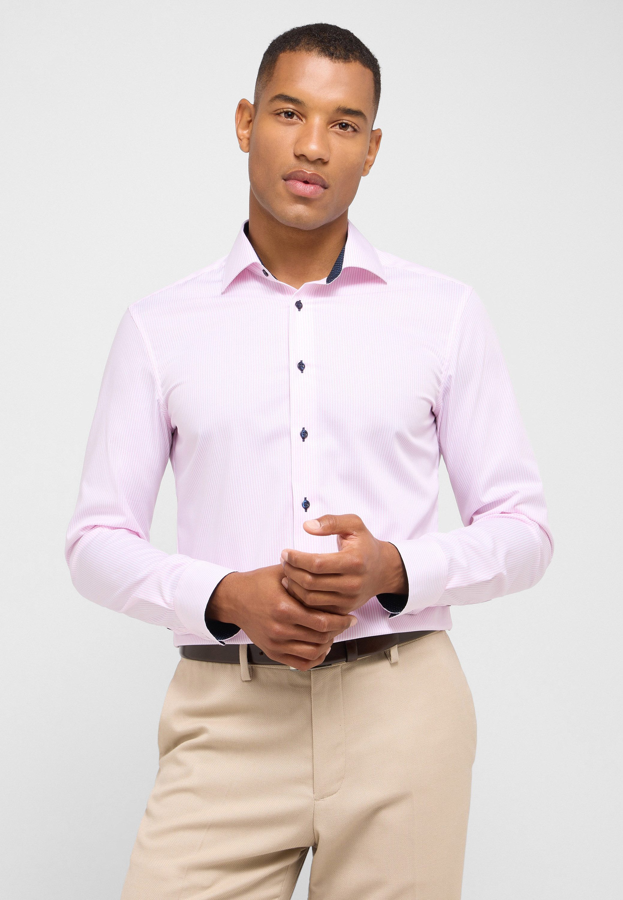 Eterna Langarmhemd SLIM FIT NON IRON günstig online kaufen