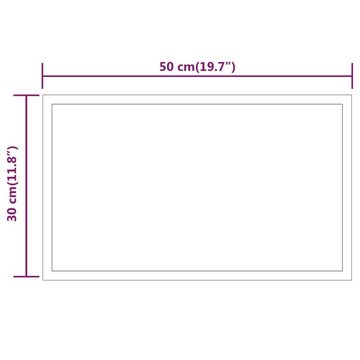 vidaXL Spiegel LED-Badspiegel 30x50 cm (1-St)