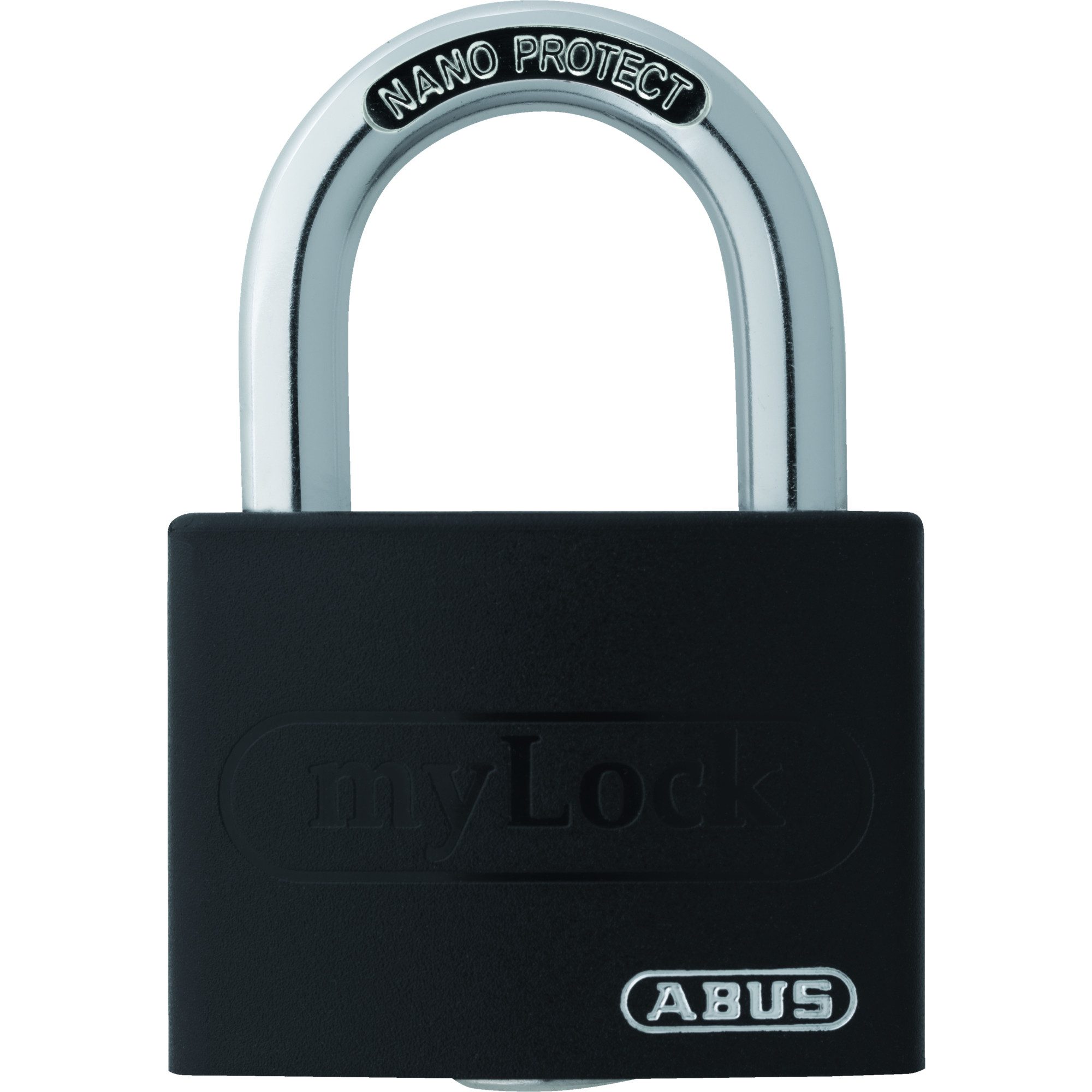 ABUS Kettenschloss Vorhangschloss 802867 T65AL/40 schwarz