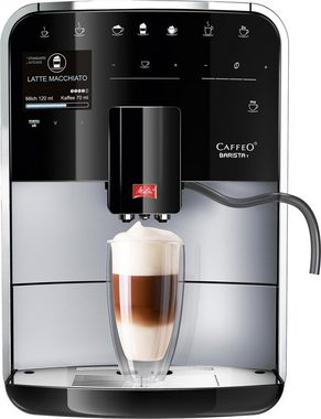 Melitta Kaffeevollautomat Barista T Smart® F831-101, 4 Benutzerprofile&18 Kaffeerezepte, nach italienischem Originalrezept