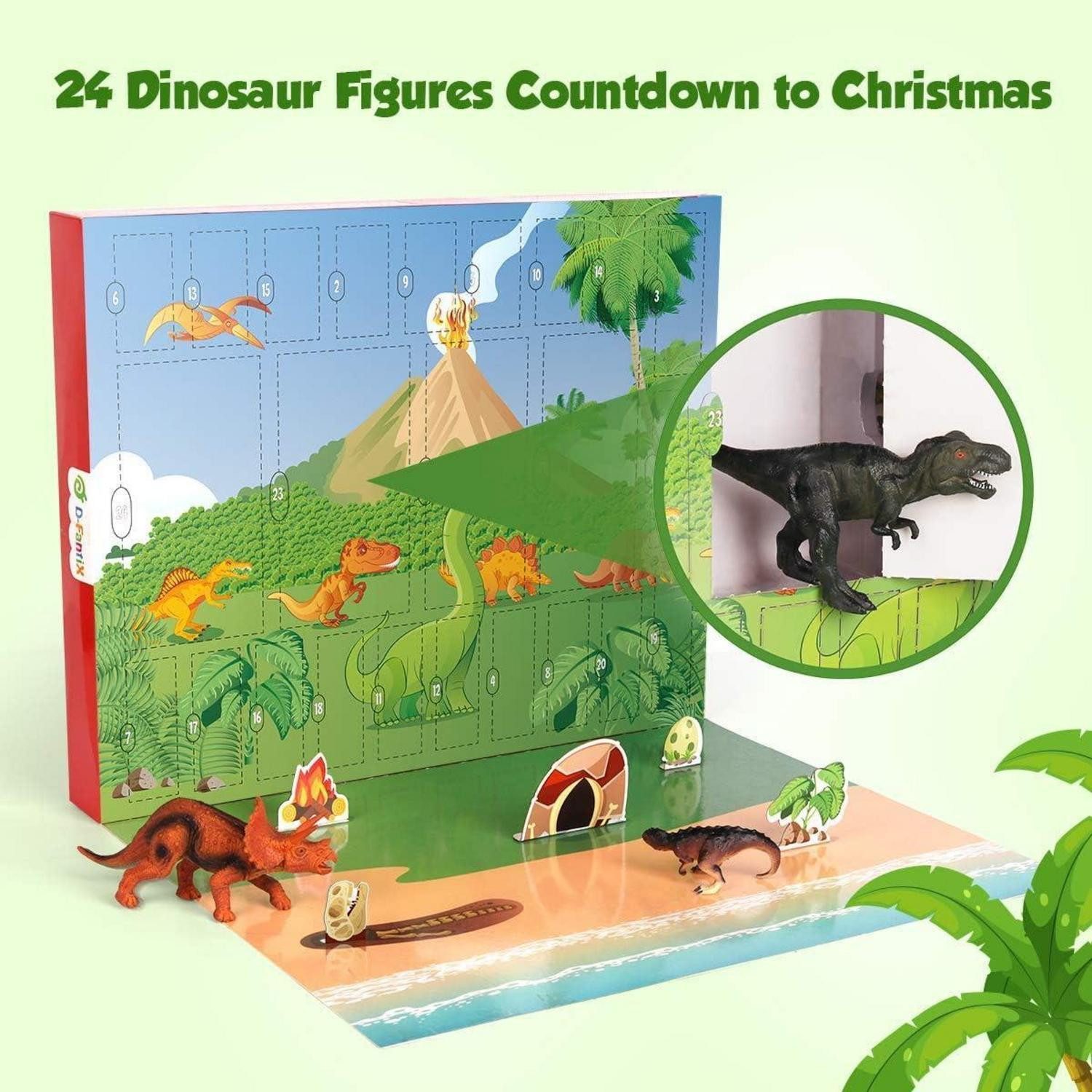 LuxusKollektion Spielzeug-Adventskalender Dinosaurier Adventskalender für K günstig online kaufen
