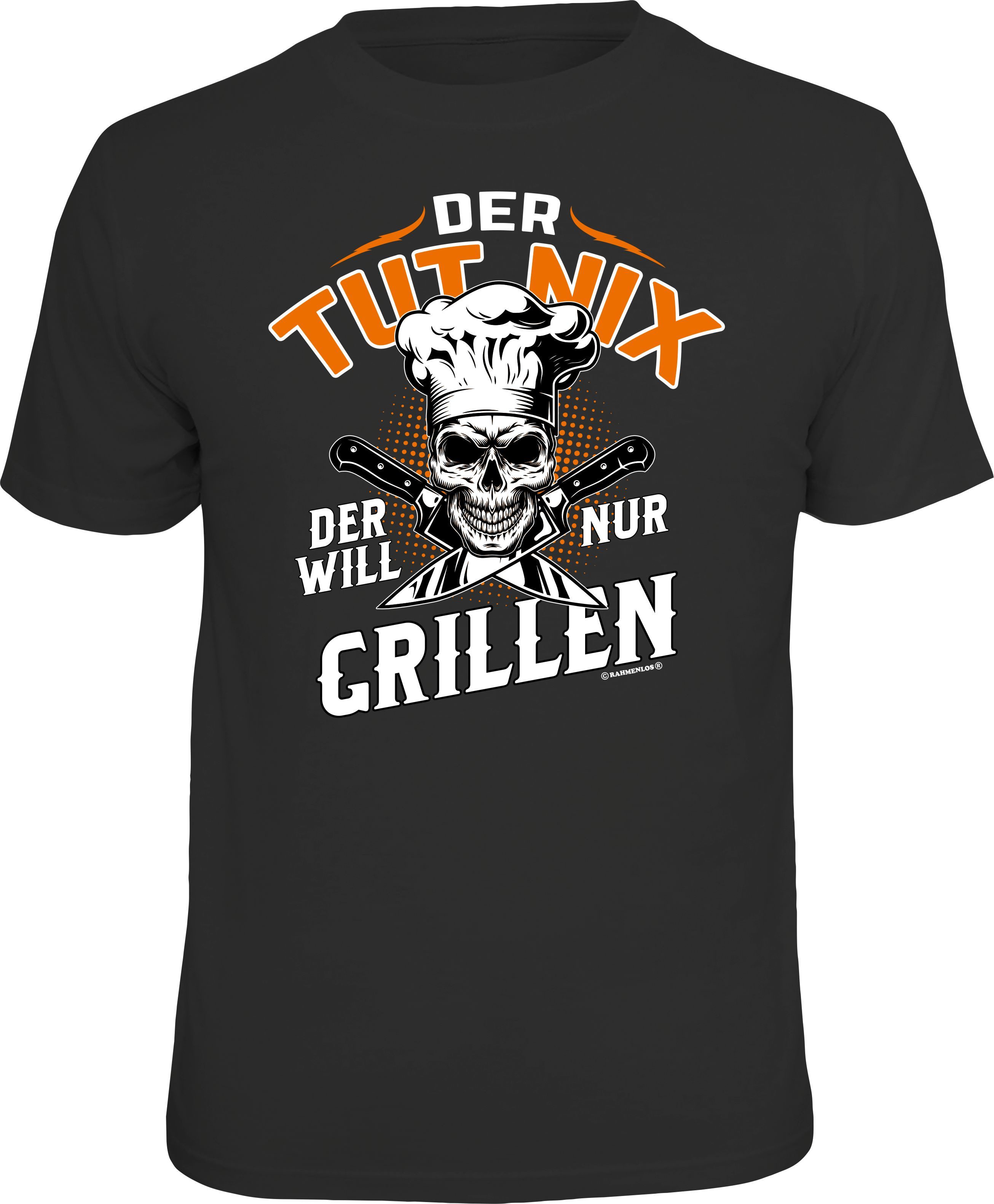 T-Shirt für den Profi am BBQ: Der tut nix, der will nur grillen