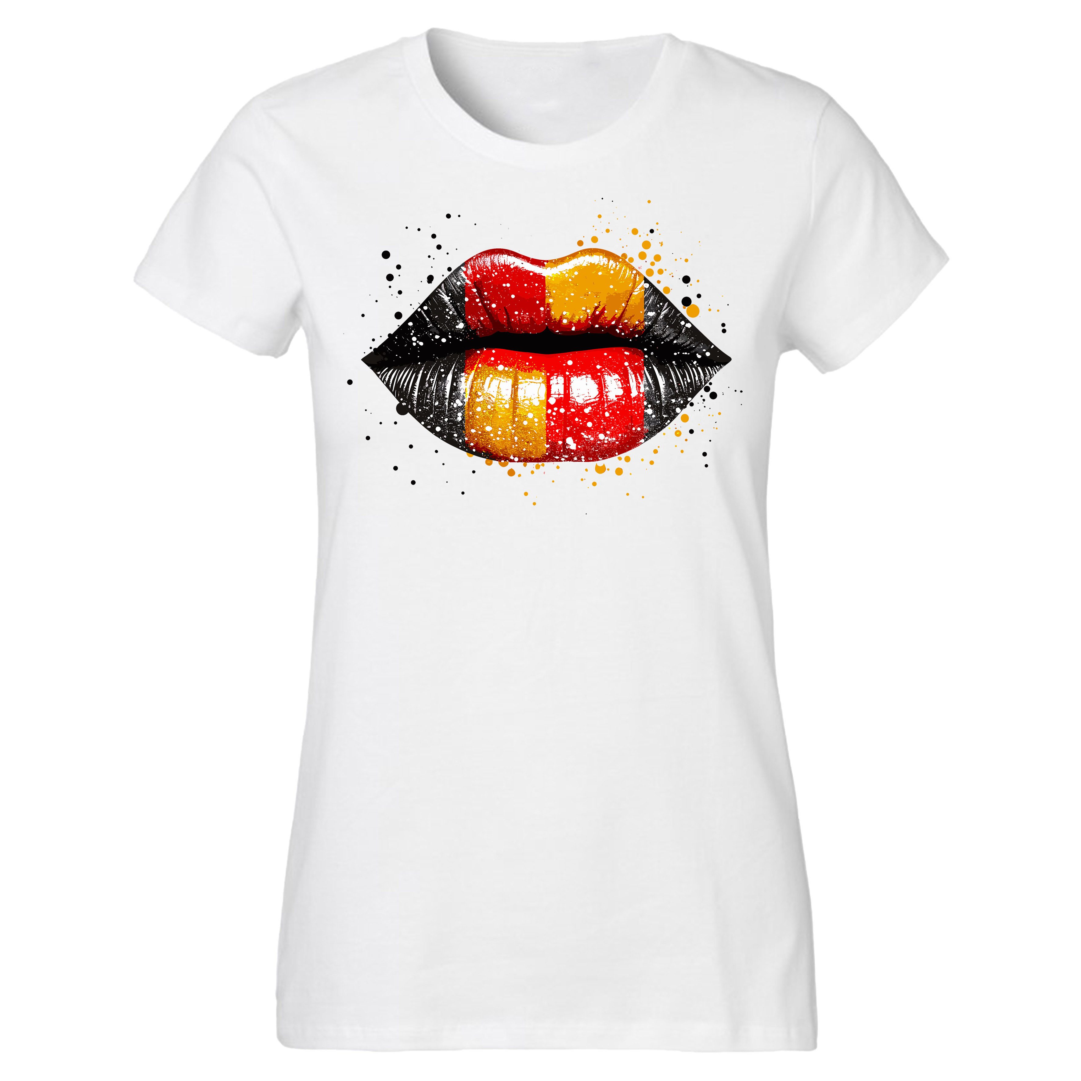 Banco T-Shirt Damen T-Shirt Fußball EM Trikot Deutschland Fan Unifarben Per günstig online kaufen