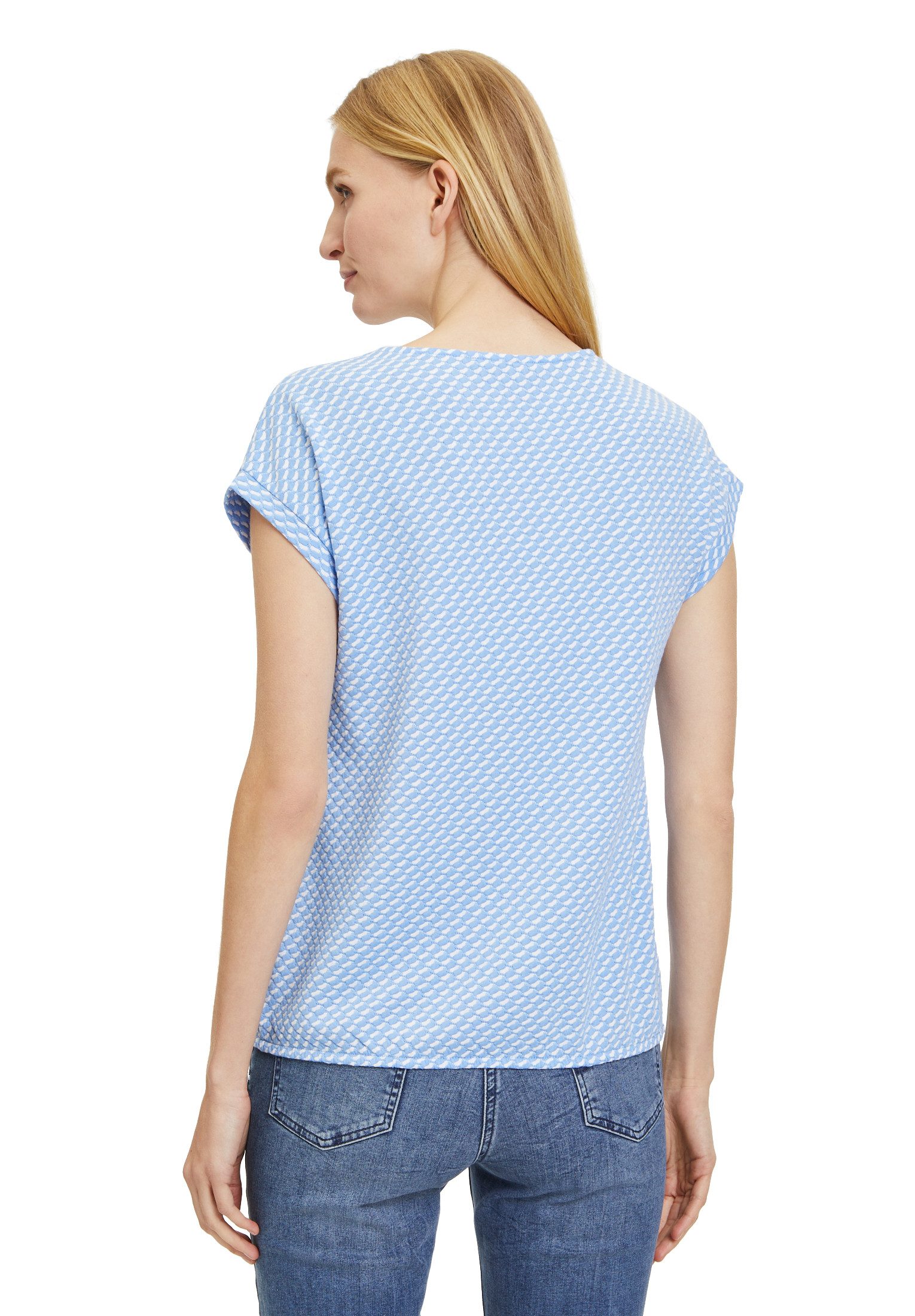 Betty&Co Kurzarmshirt Casual-Shirt