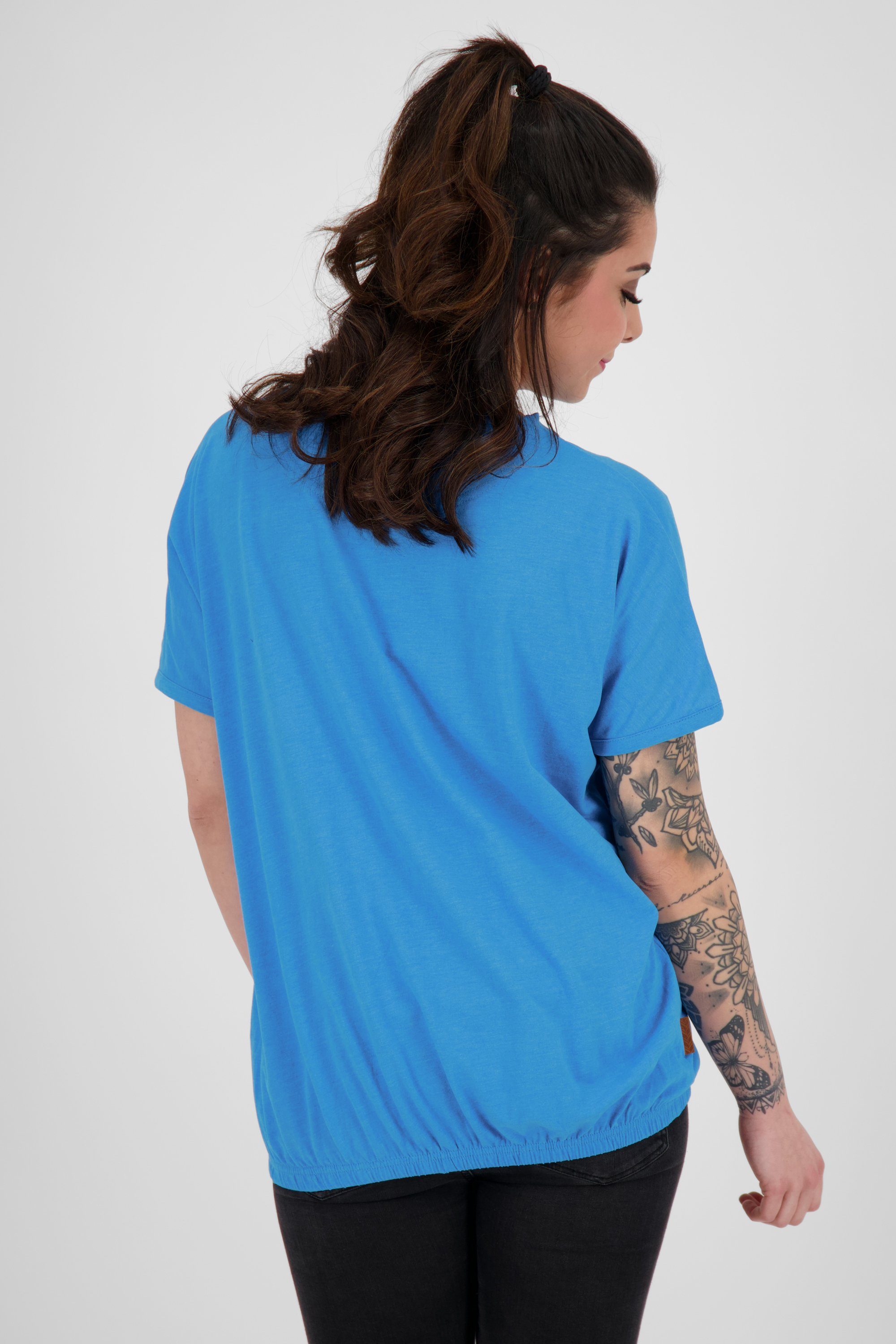Alife & Kickin Damen T-Shirt DiniAK cobalt T-Shirt