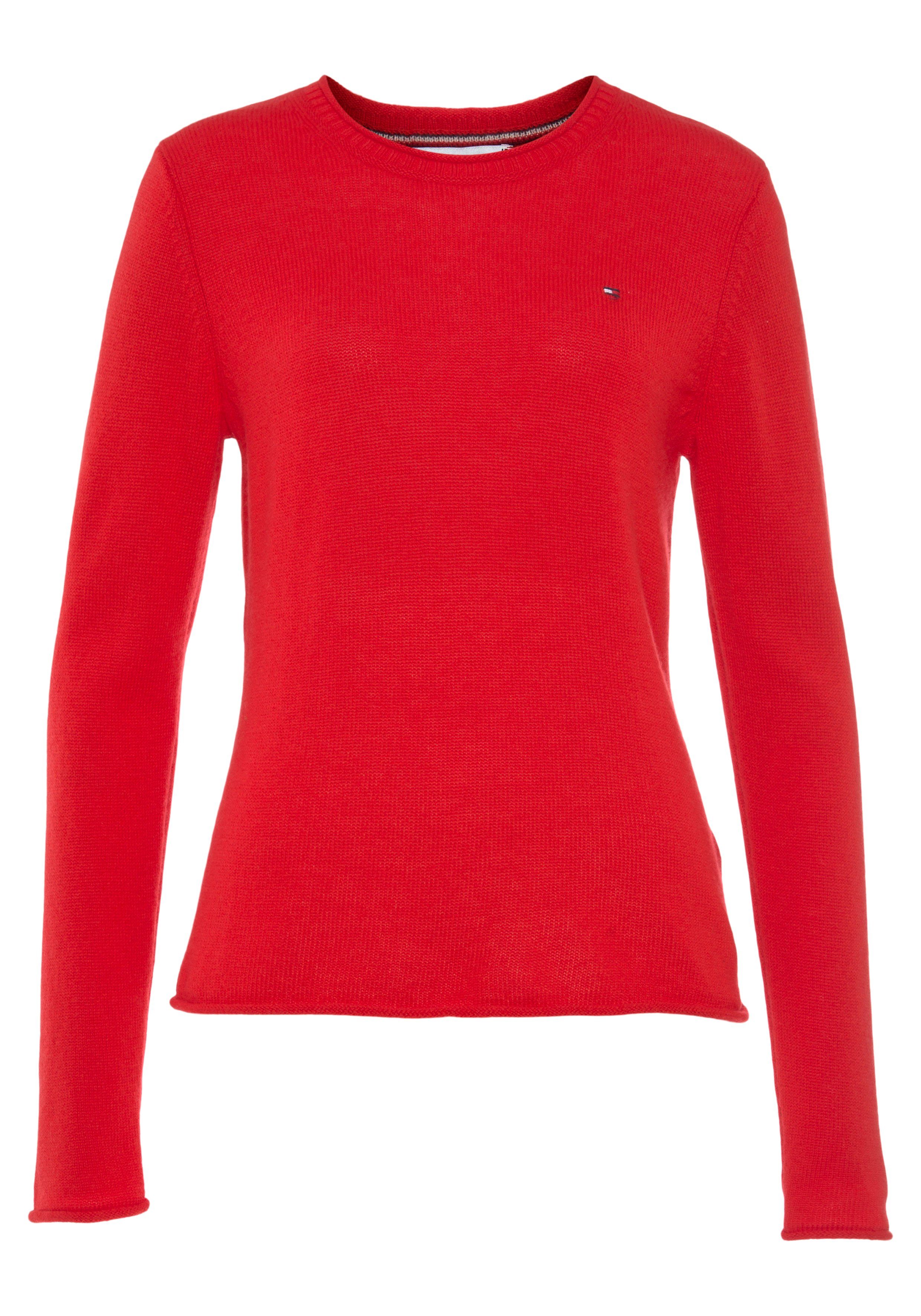 Tommy Hilfiger Strickpullover mit Logostickerei