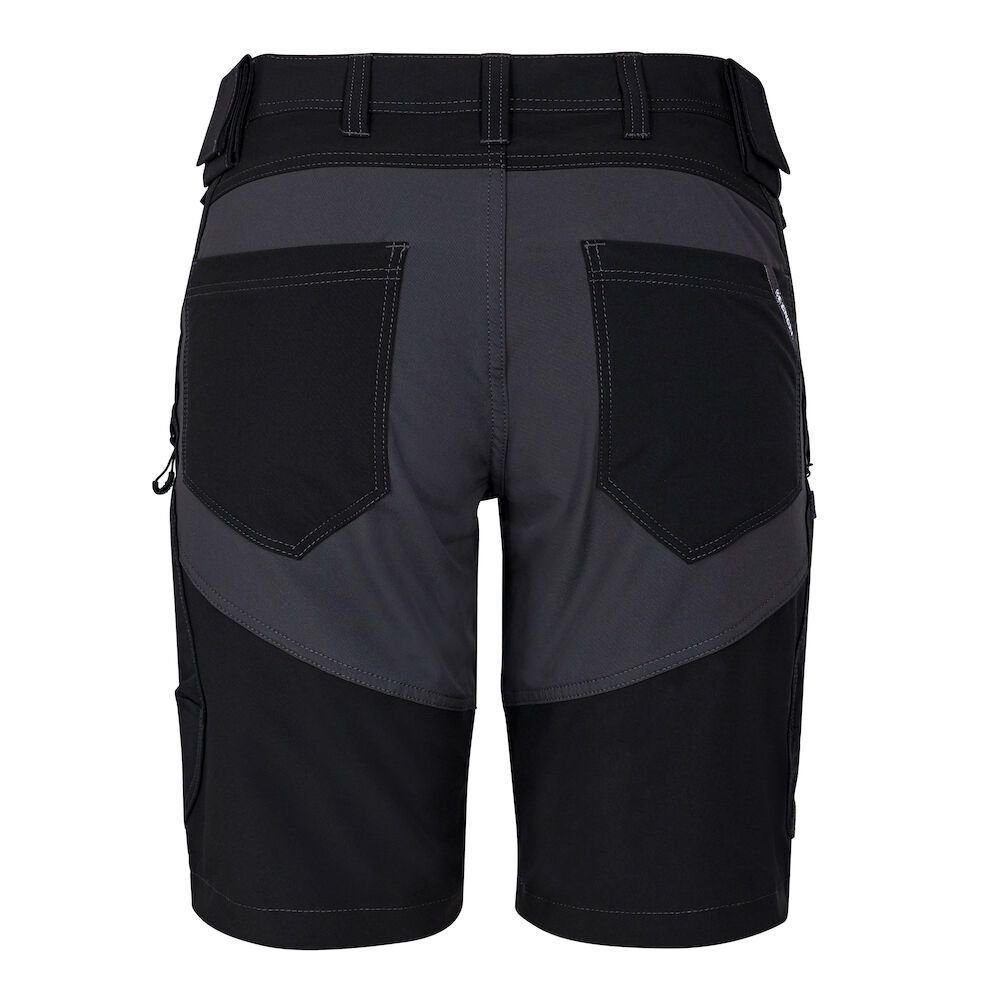 FE ENGEL Arbeitsshorts X-Treme 4-Wege Stretch Schwarz mit