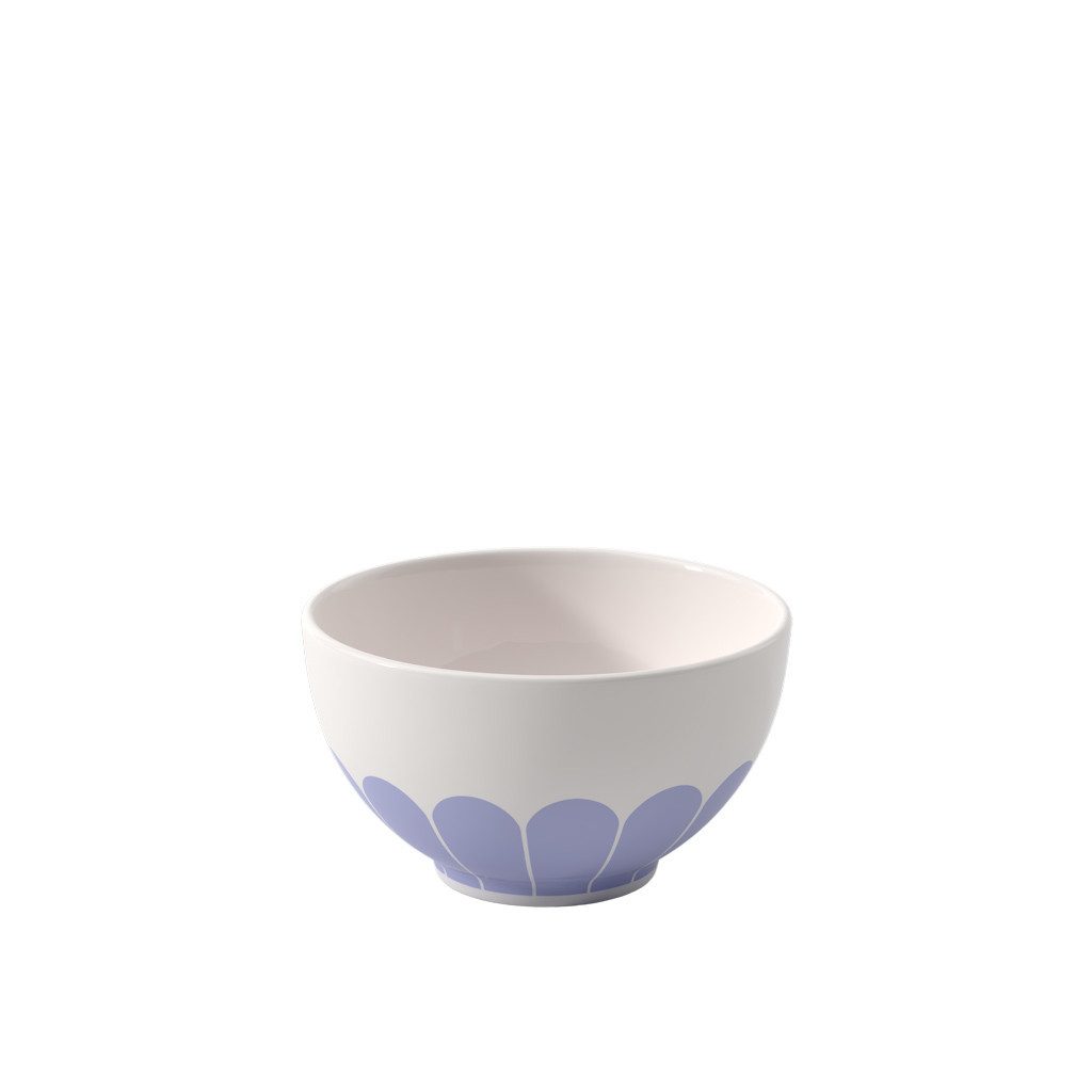 Villeroy & Boch Müslischale Fleur couleur Schüssel 11x11x6,5cm, Porzellan, (1-tlg), Premium Porcelain, mikrow.- & spülm.sicher, Made in Germany
