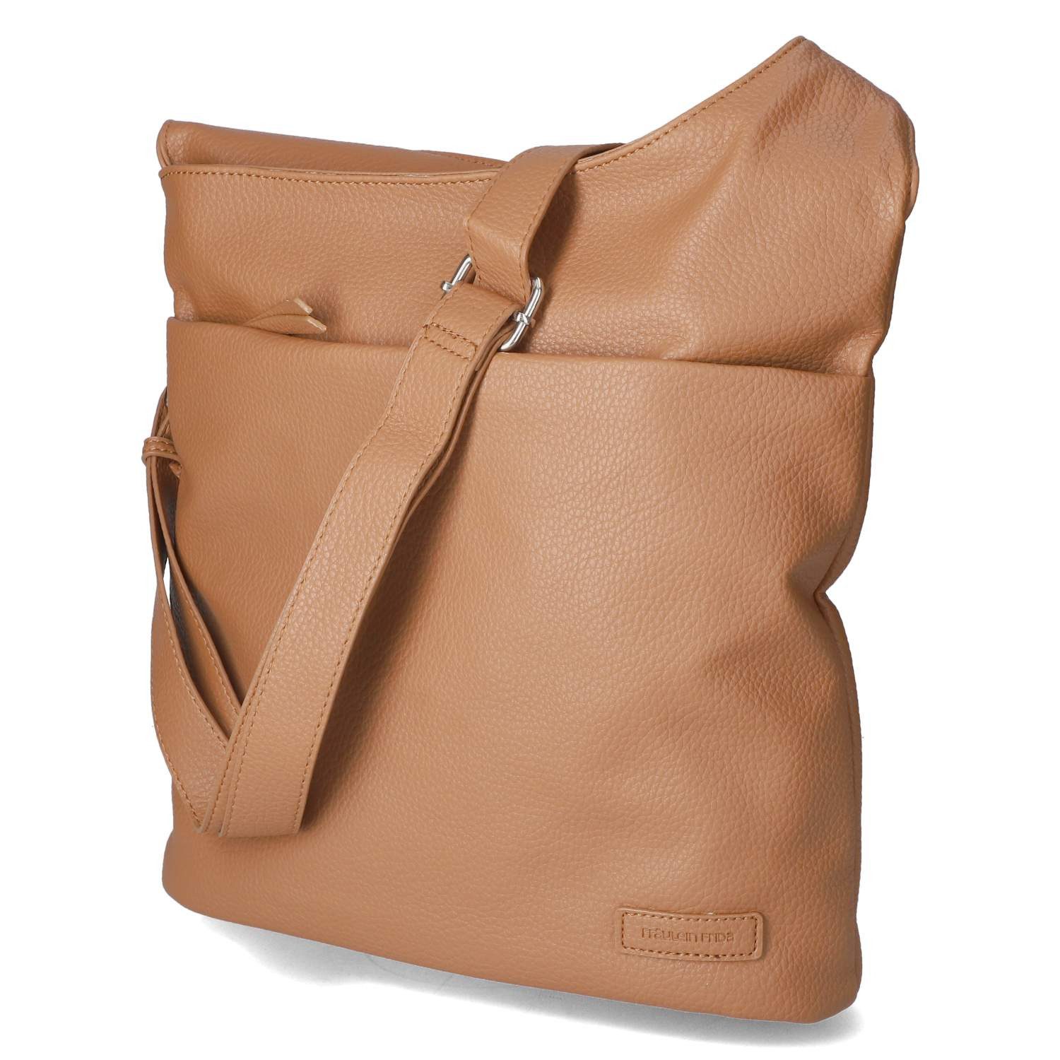 Handtasche Fräulein Frida FF2063,700 Damen Umhängetaschen Synthetik brown