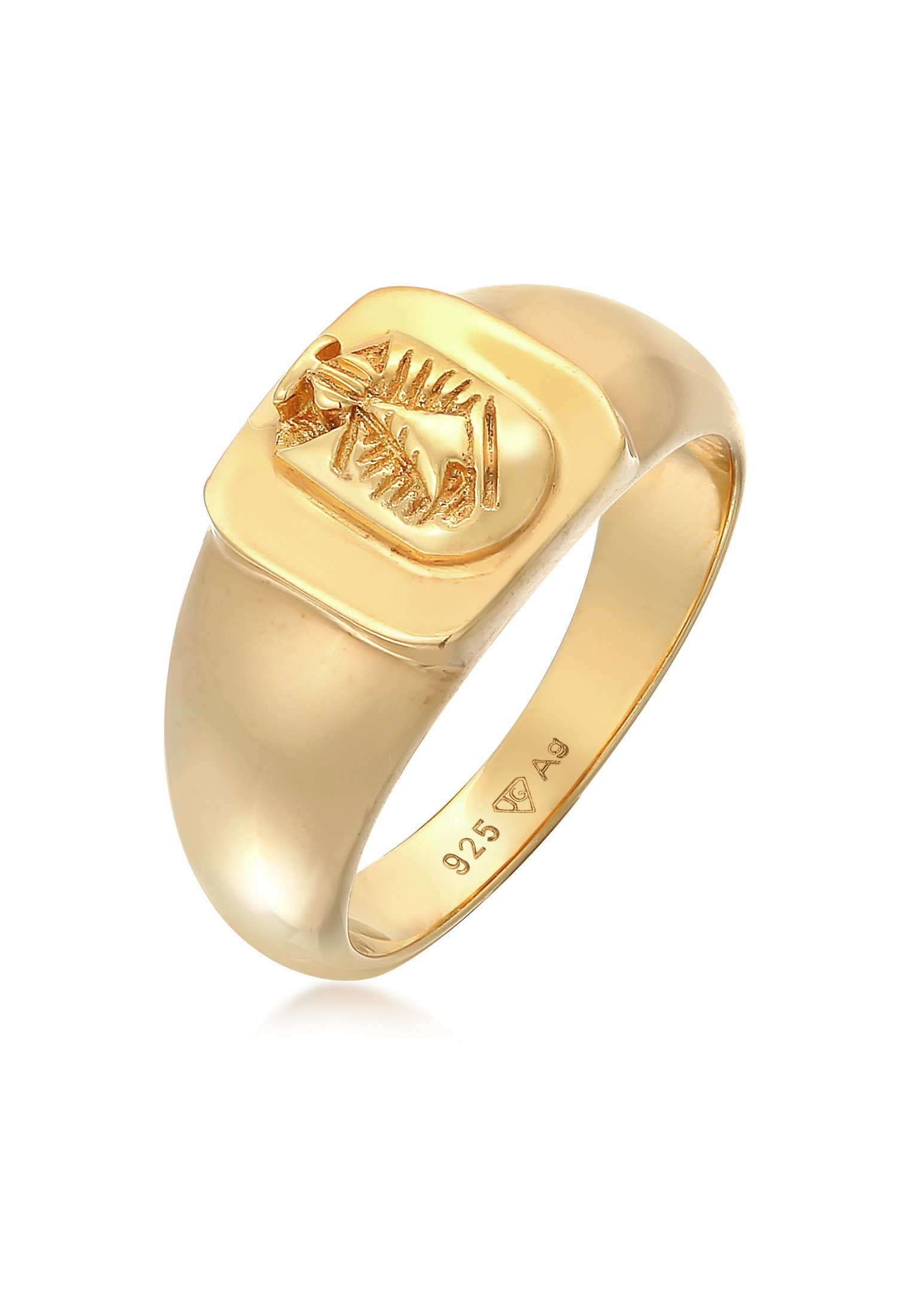 Kuzzoi Siegelring Siegelring Wappen Pinky Klassik günstig online kaufen