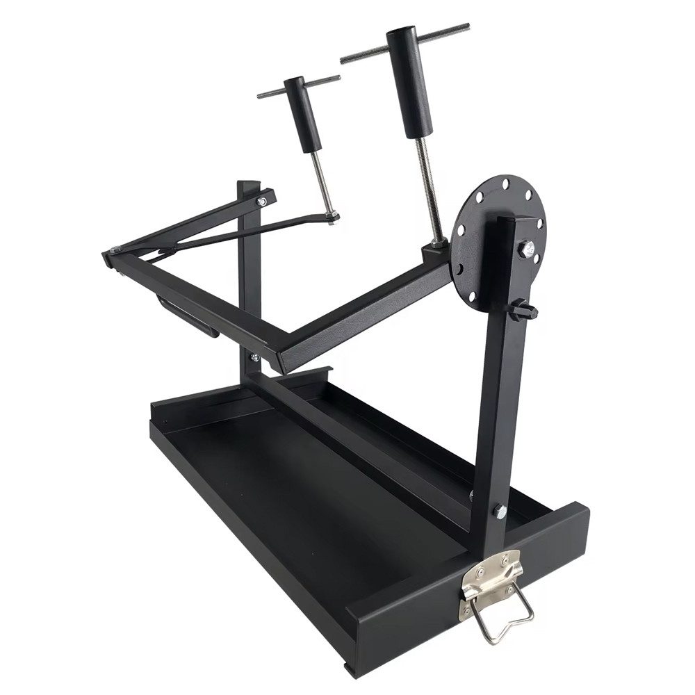 ConStands Motorradheber Motorständer rotierbar # Reparaturständer schwarz