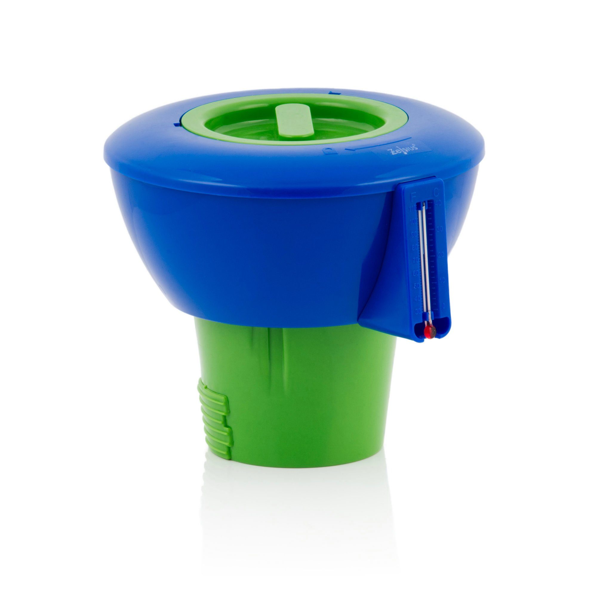 Zelsius Chlordosierschwimmer Pool Dosierschwimmer mit Thermometer, günstig online kaufen