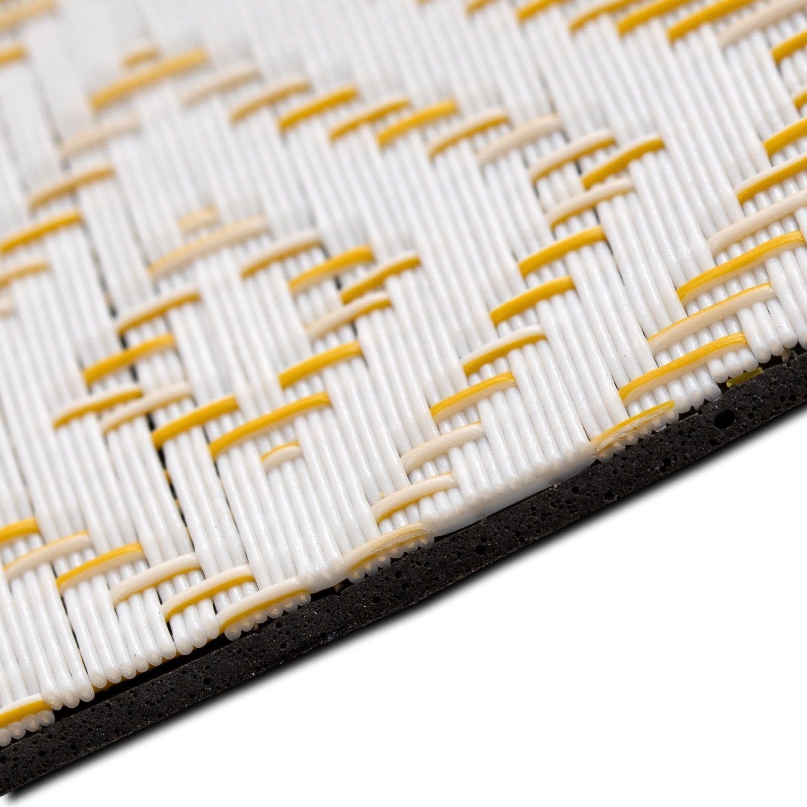 casa pura Badematte Bitonto, Badteppich erhältlich in 5 Größen, Rutschfest und strapazierfähig, Vinyl, rechteckig, Vinyl, wasserundurchlässig