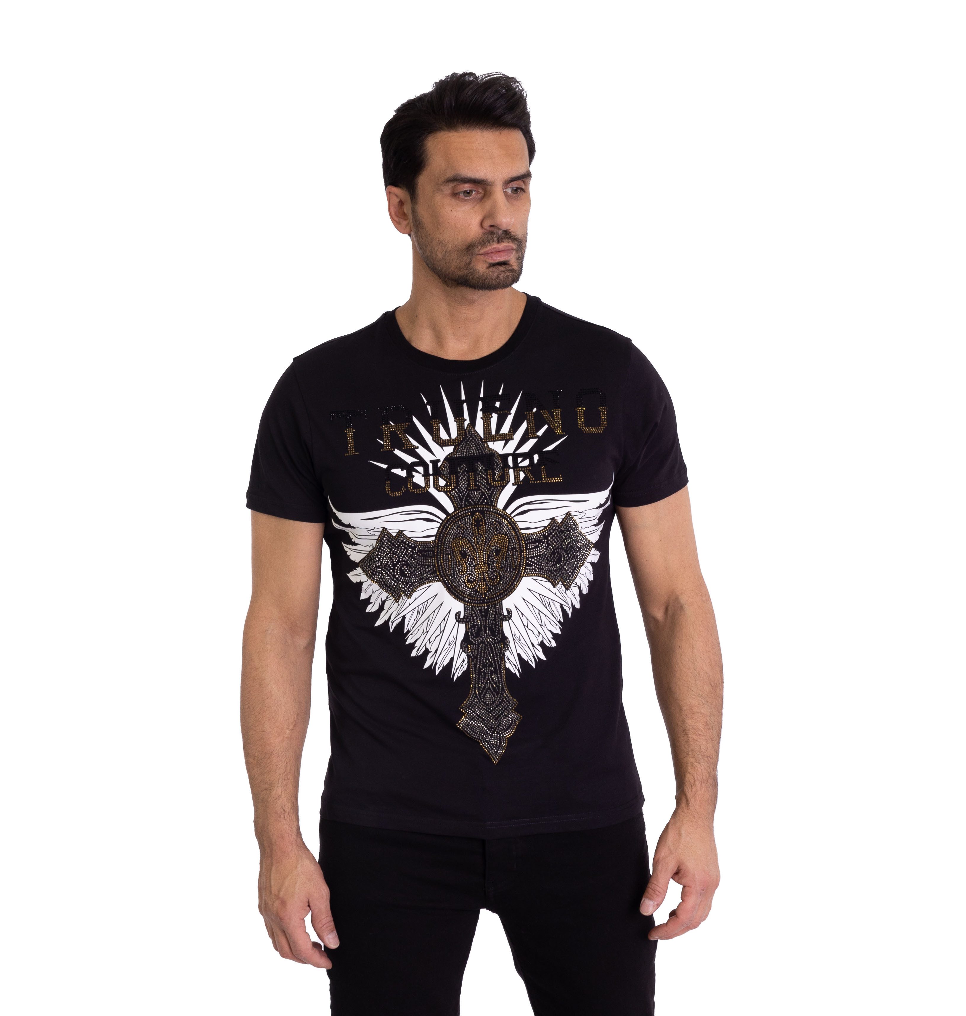TRUENO T-Shirt Slim Fit Herren T-Shirt günstig online kaufen