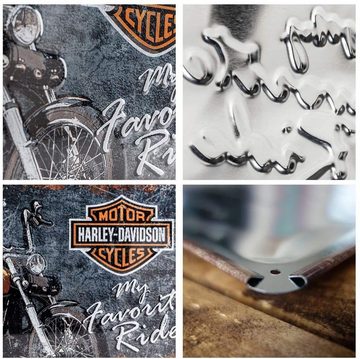 Nostalgic-Art Metallschild Nostalgic-Art - Harley-Davidson Favourite Ride
