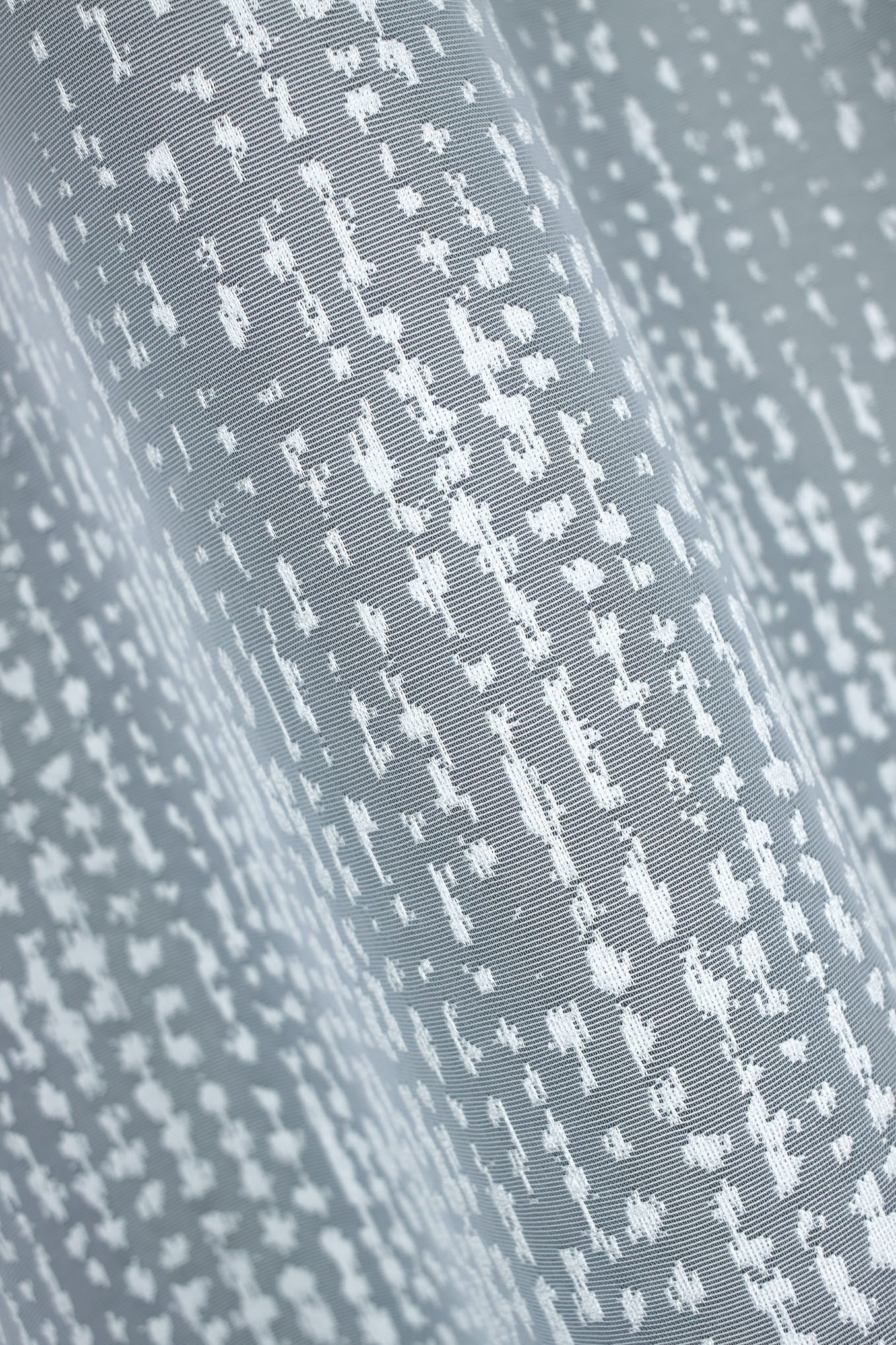 QBTEXTIL Gardine Store Vorhang Modell 33340 Weiß Modern-Motive, Kräuselband günstig online kaufen